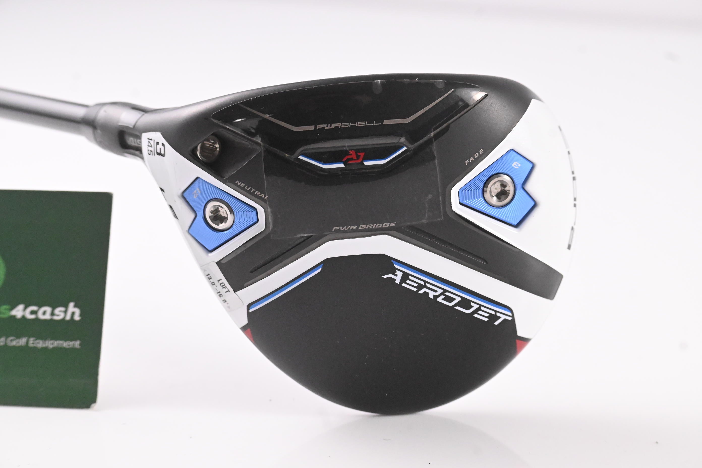 Cobra Aerojet LS #3 Wood / 14.5 Degree / Stiff Flex Kai'li Blue 60 Shaft