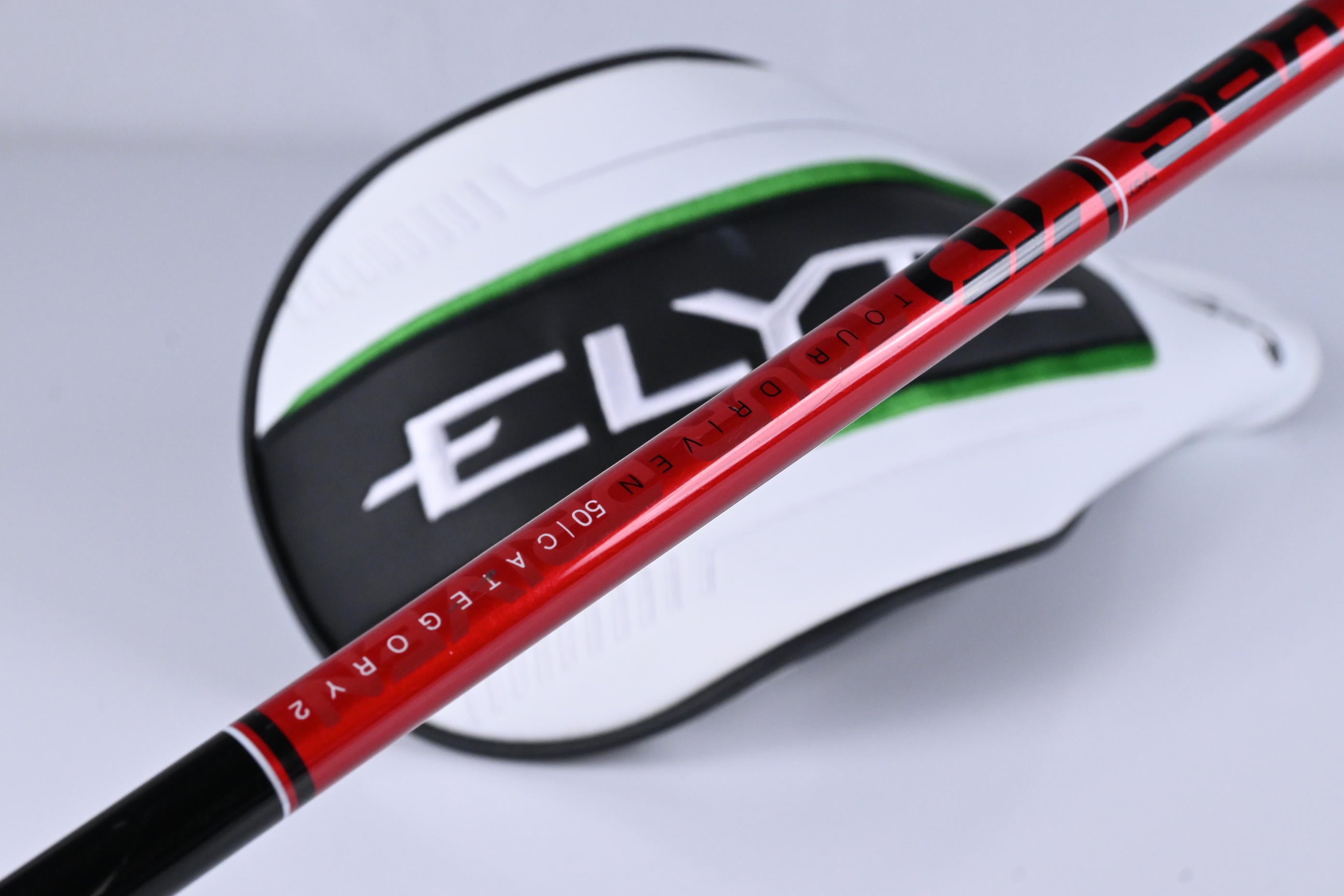 Callaway Elyte X Driver / 10.5 Degree / Regular Flex KBS Tour Driven 50 Shaft