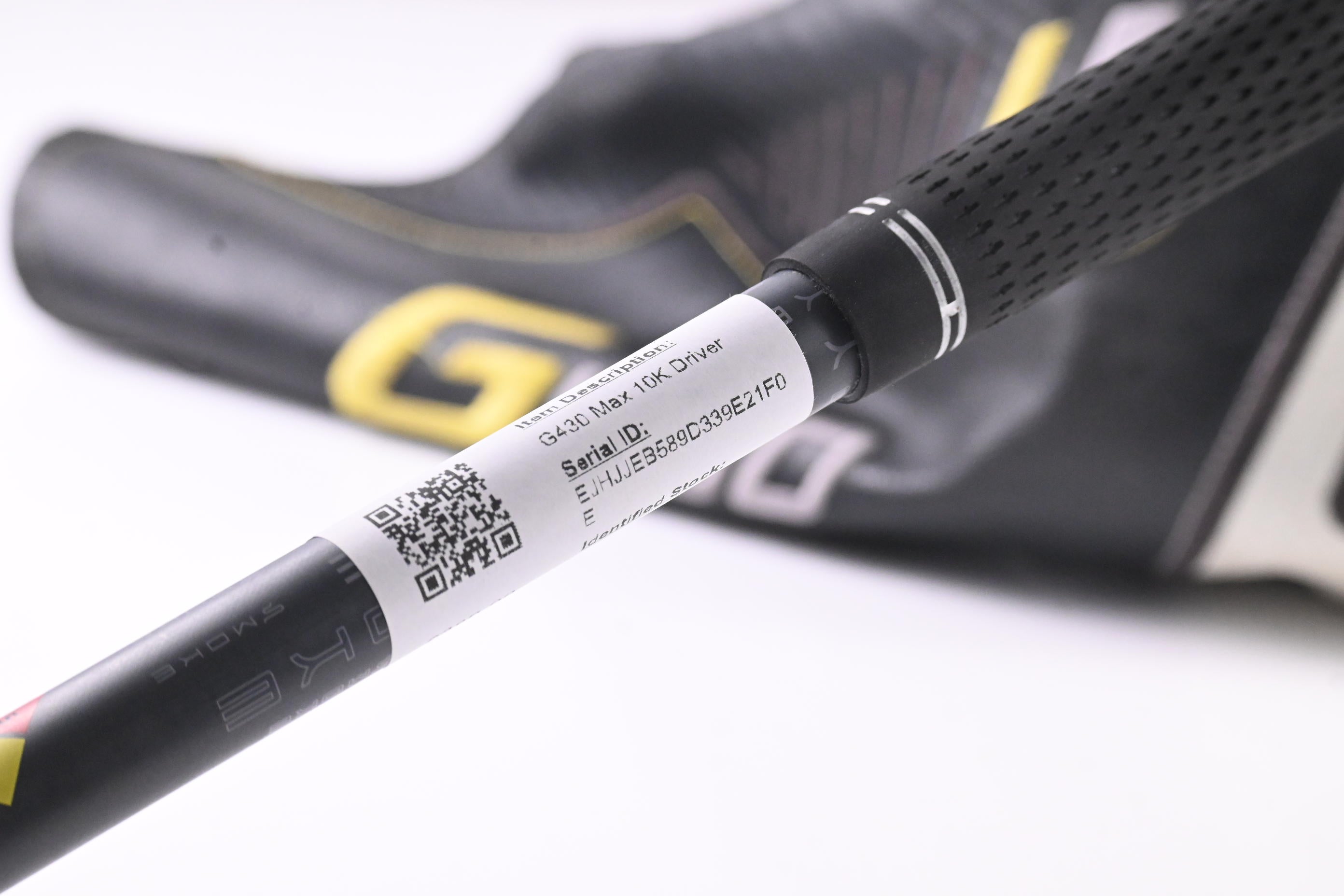 Ping G430 Max 10K Driver / 9 Degree / Regular Flex HZRDUS Smoke iM10 Green 60