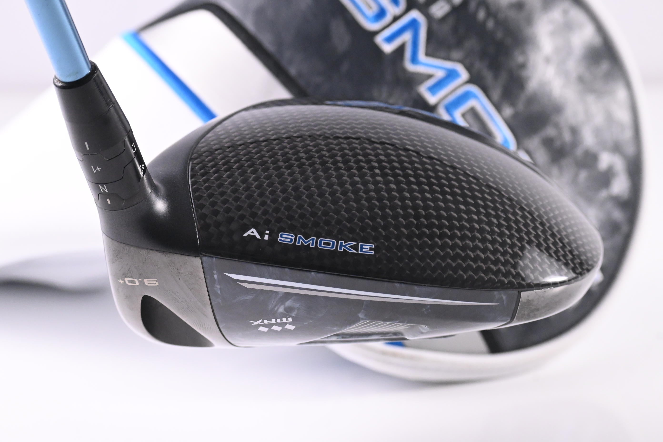Callaway Paradym Ai Smoke Triple Diamond Max Driver / 9+ Degree / TX Flex HZRDUS