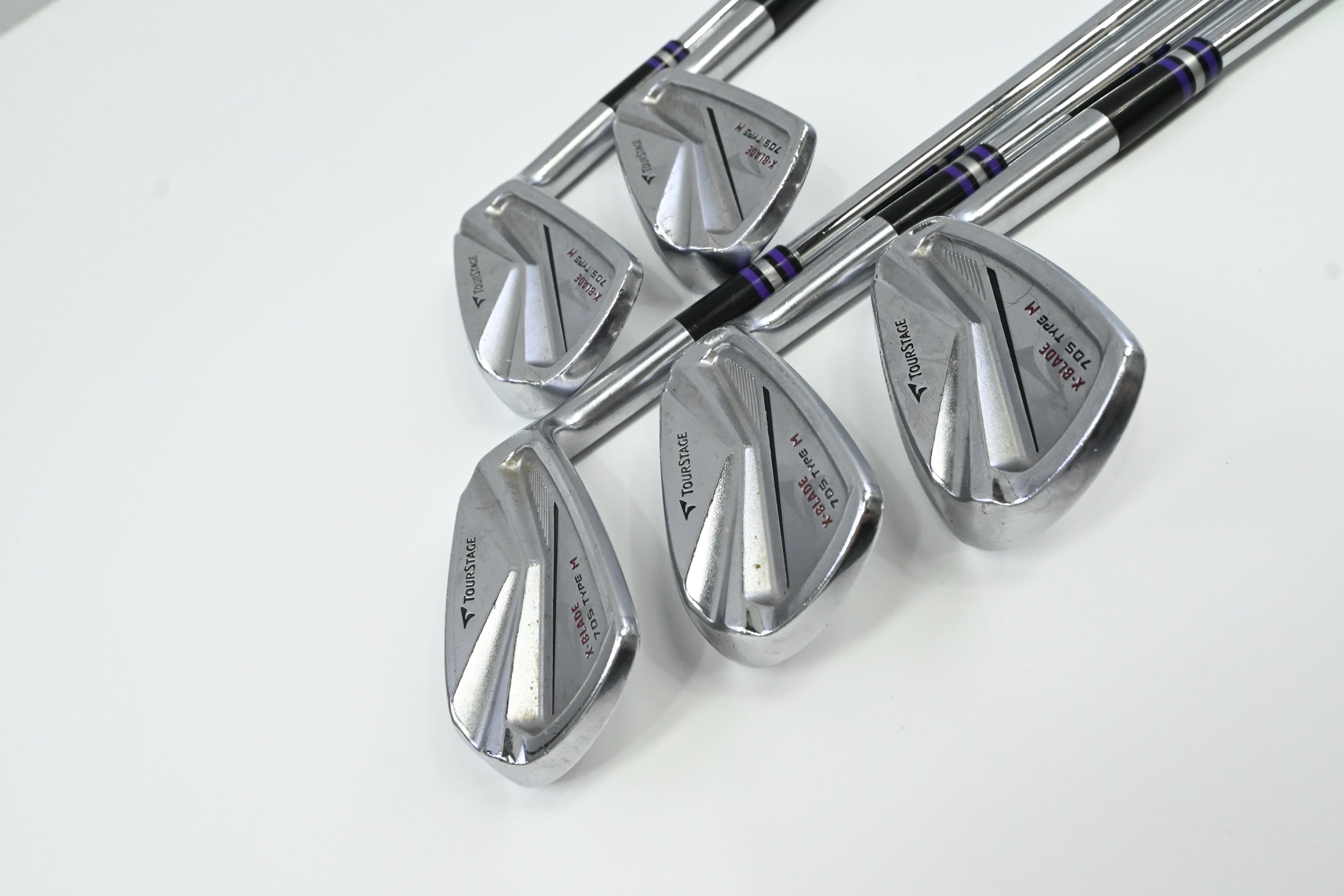 Bridgestone X-Blade 705 Irons / 6-PW / Stiff Flex Steel Shafts