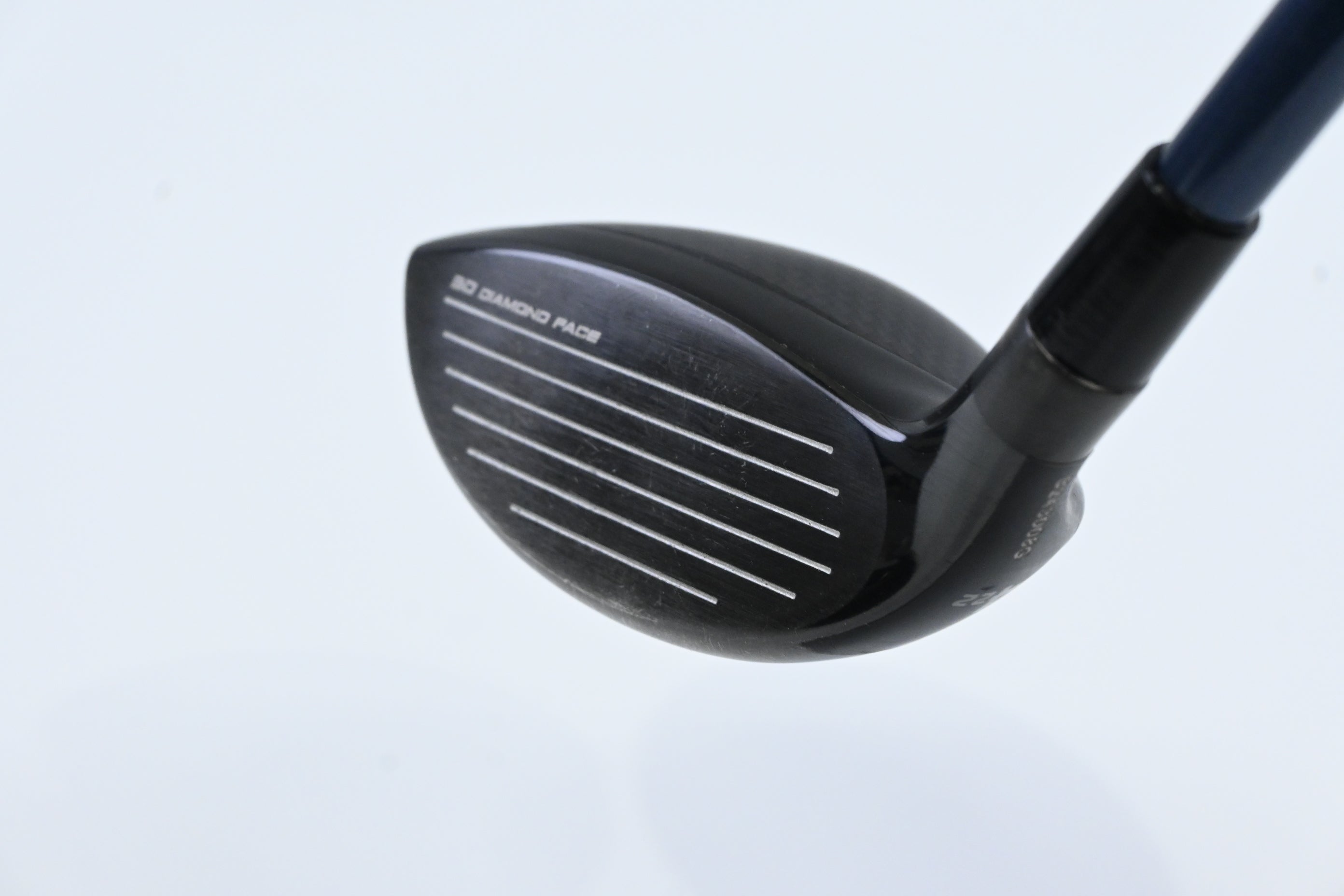 Tour Edge Exotics E725 #4 Hybrid / 22 Degree / Stiff Flex Denali Blue 80 Shaft