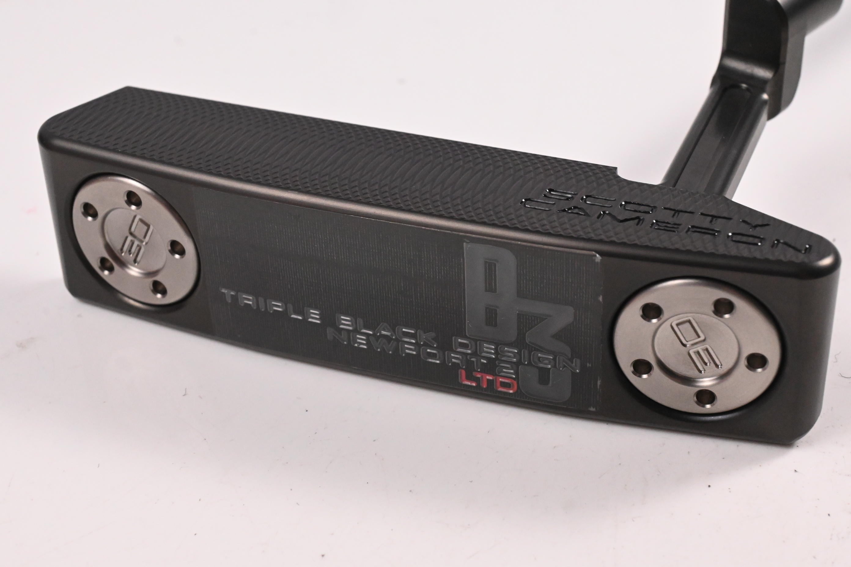 Scotty Cameron B3 Triple Black Design LTD Newport 2 Putter / 35 Inch
