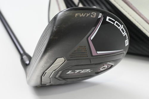 Left Hand Cobra LTDx #5 Wood / 18.5 Degree / Ladies Flex Helium Nanocore 4 Shaft