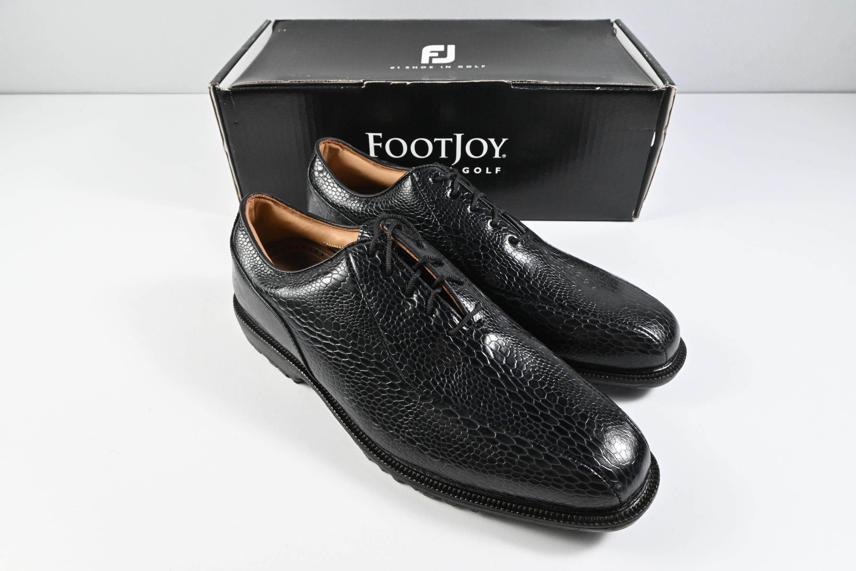 FootJoy Professional Bicycle Golf Shoes / Size UK 10 / Black