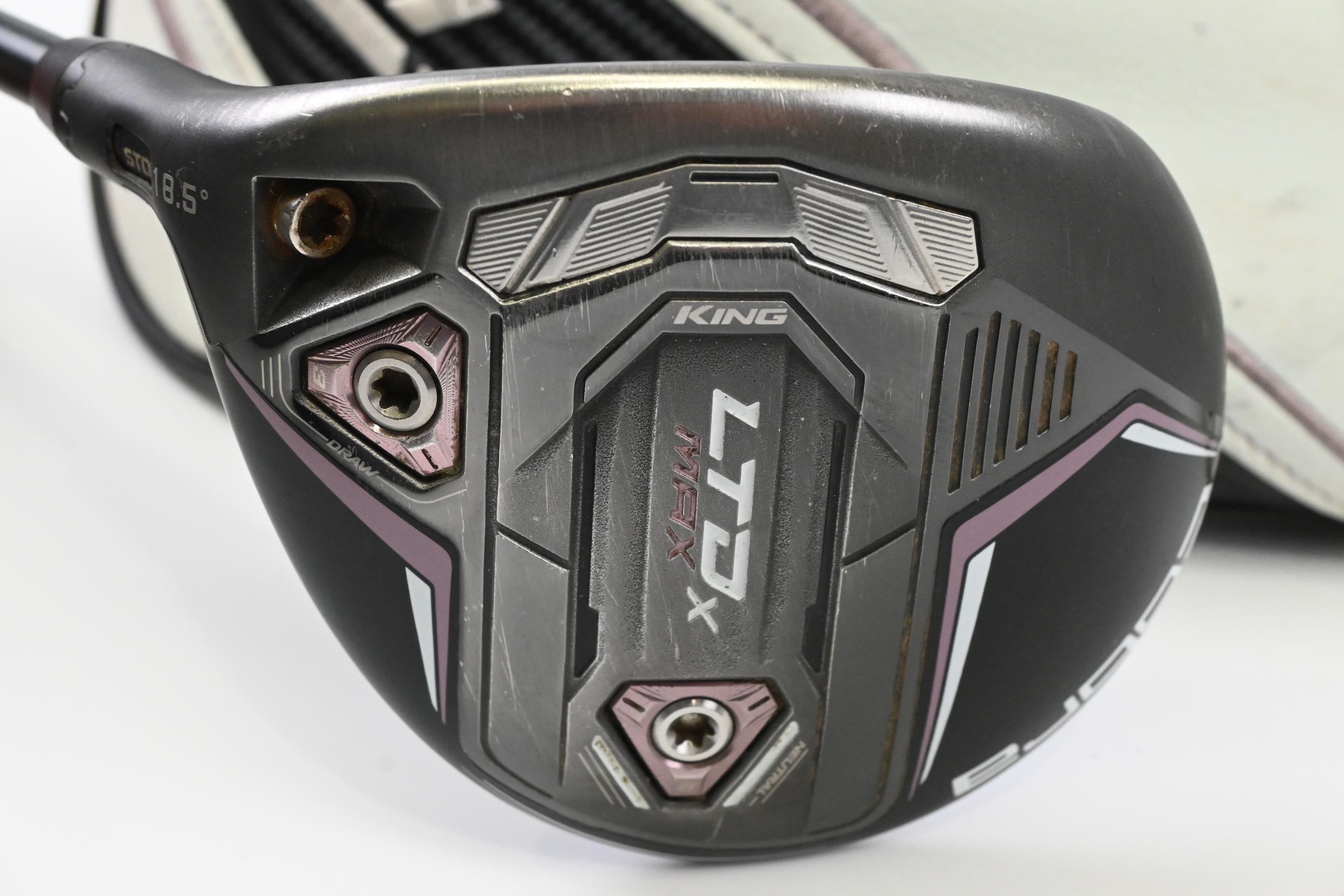 Left Hand Cobra LTDx #5 Wood / 18.5 Degree / Ladies Flex Helium Nanocore 4 Shaft