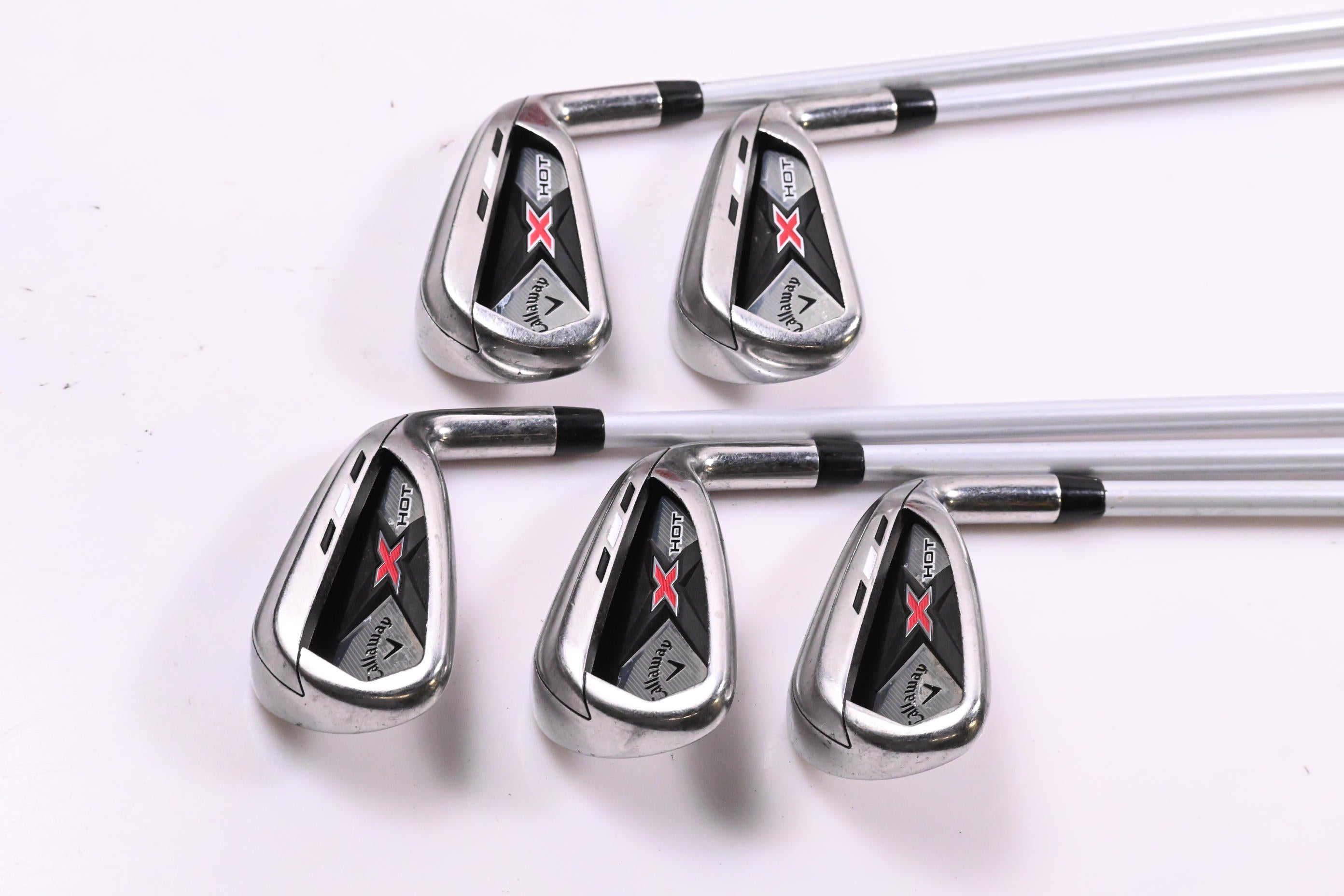 Callaway X Hot Irons / 6-PW / Regular Flex Callaway 75 Shafts