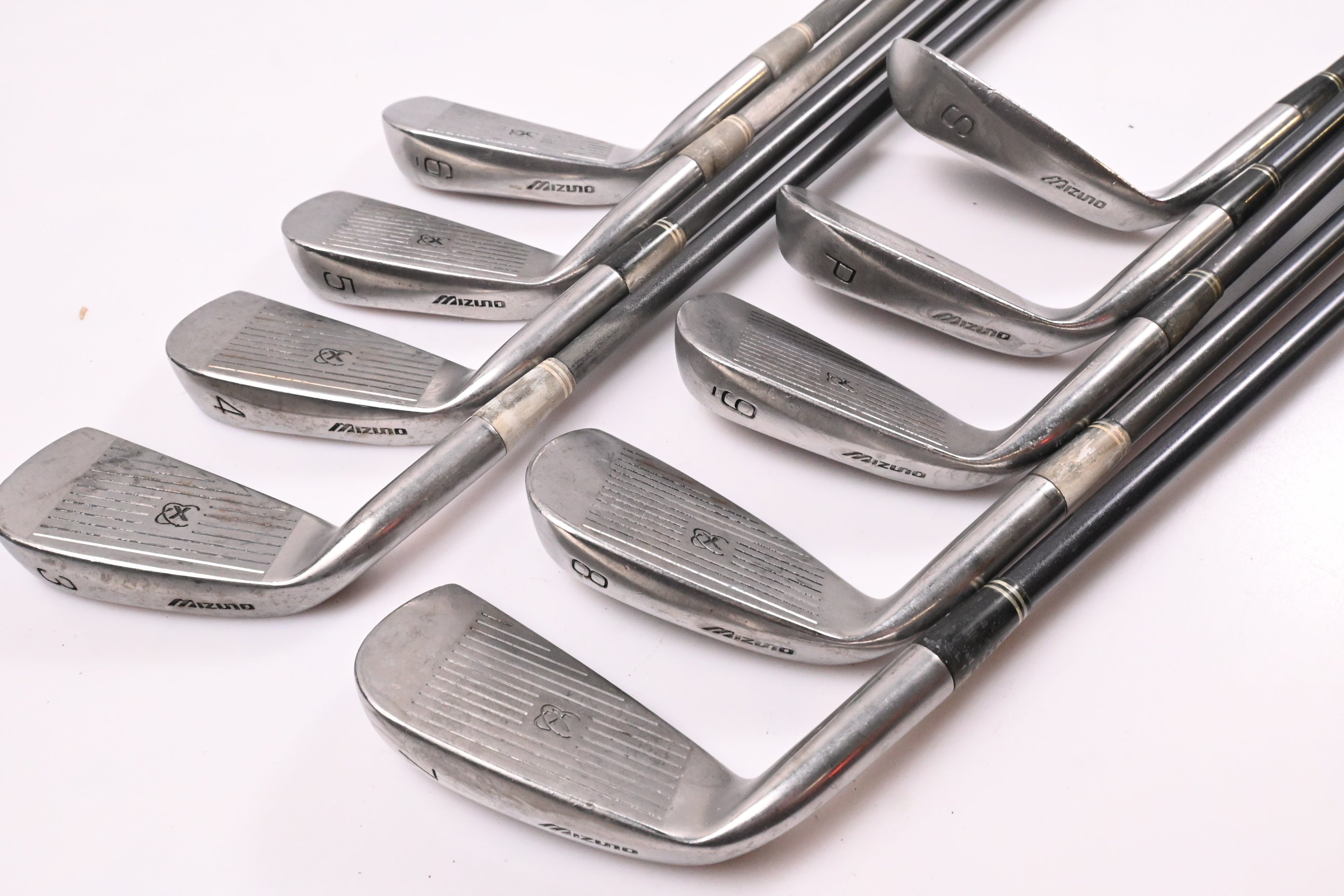 Mizuno Axis Irons / 3-PW+SW / Senior Flex Mizuno Fiberflex 2600 Shafts