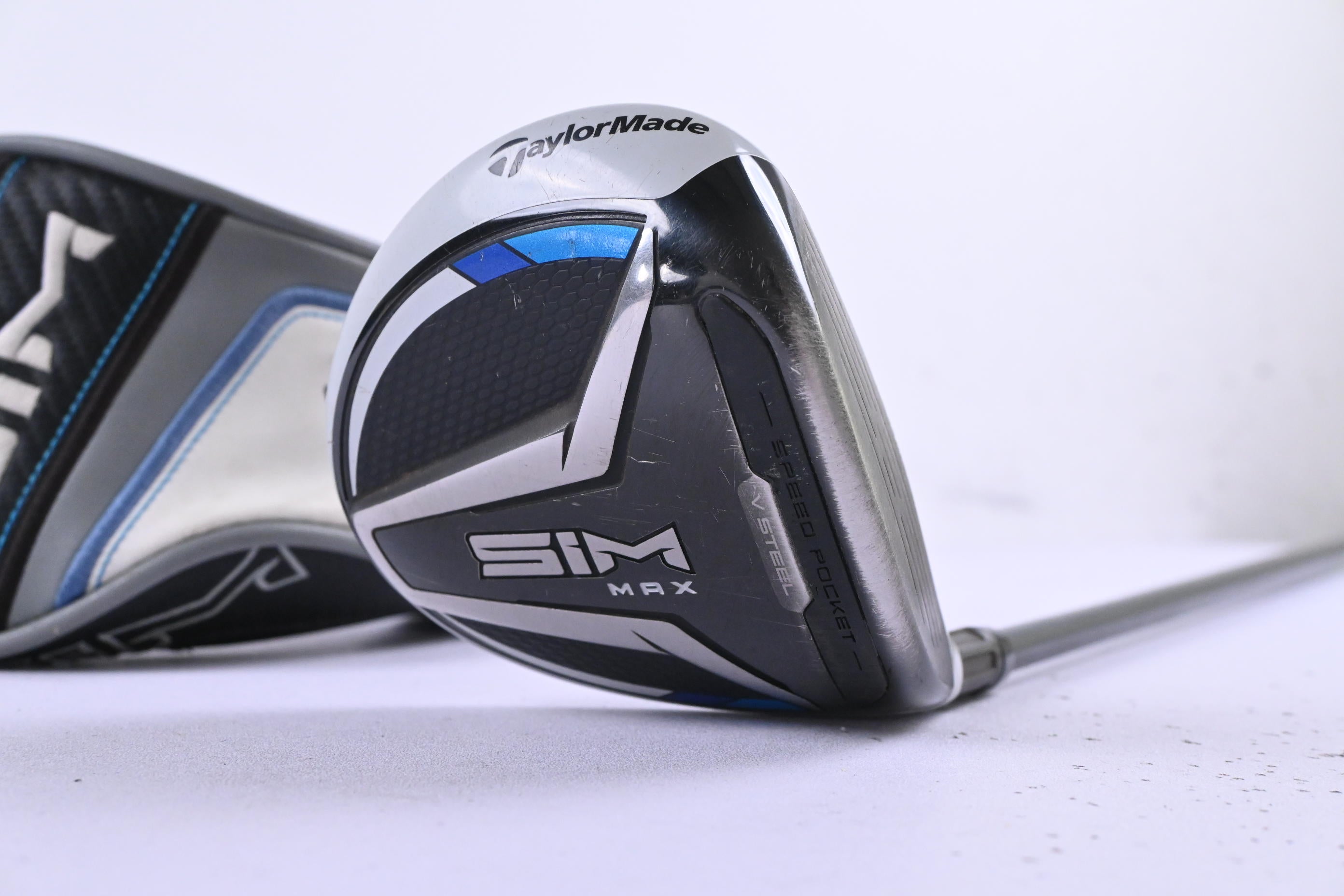Taylormade SIM Max #3 Wood / 15 Degree / Stiff Flex HZRDUS Smoke Green 60 Shaft