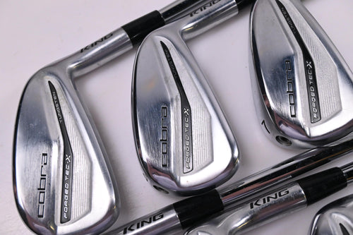 Cobra Forged Tec X 2022 Irons / 5-PW / Stiff Flex KBS $-Taper 120 Shafts