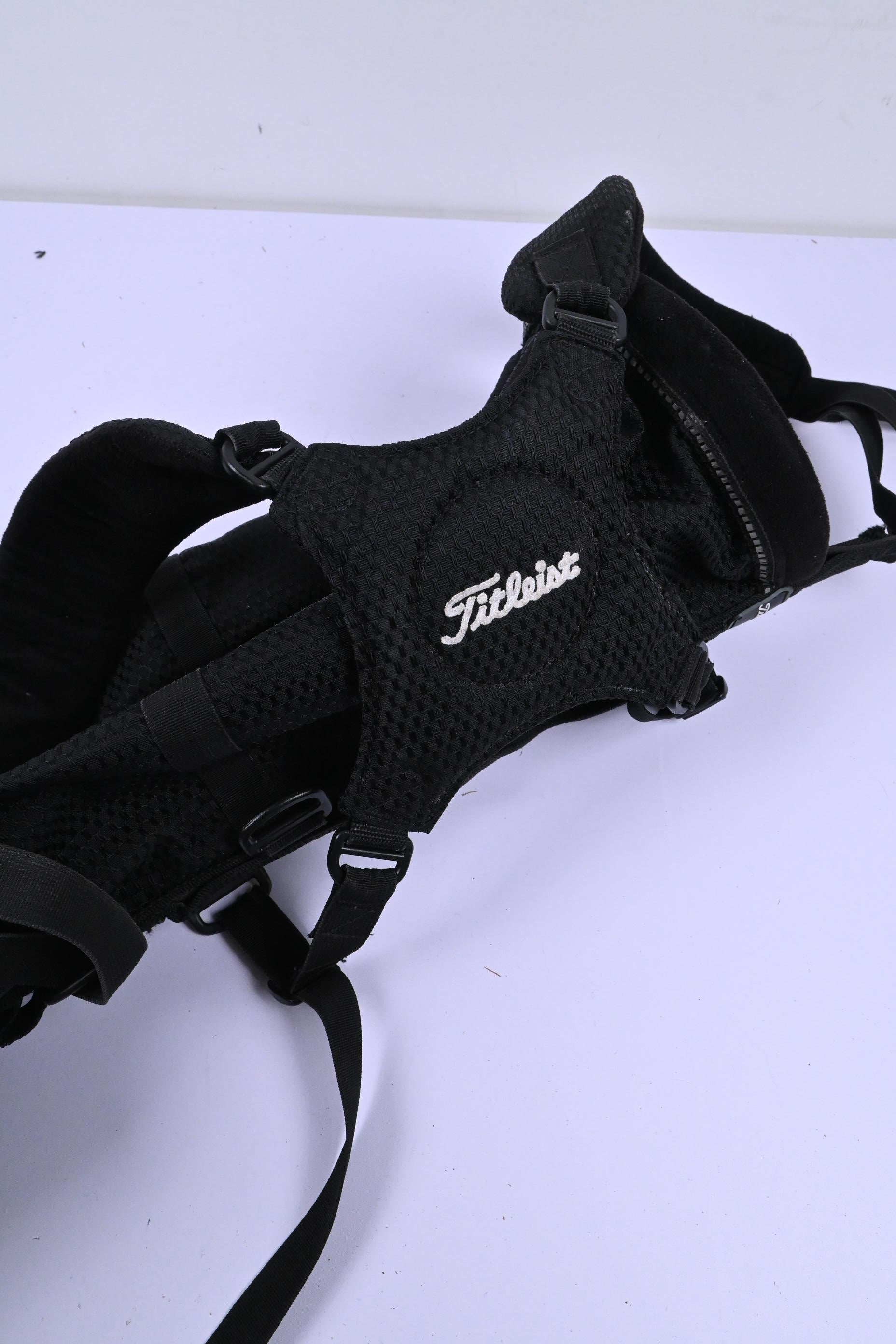 Titleist Pencil Bag / 2-Way Divider / Black & White