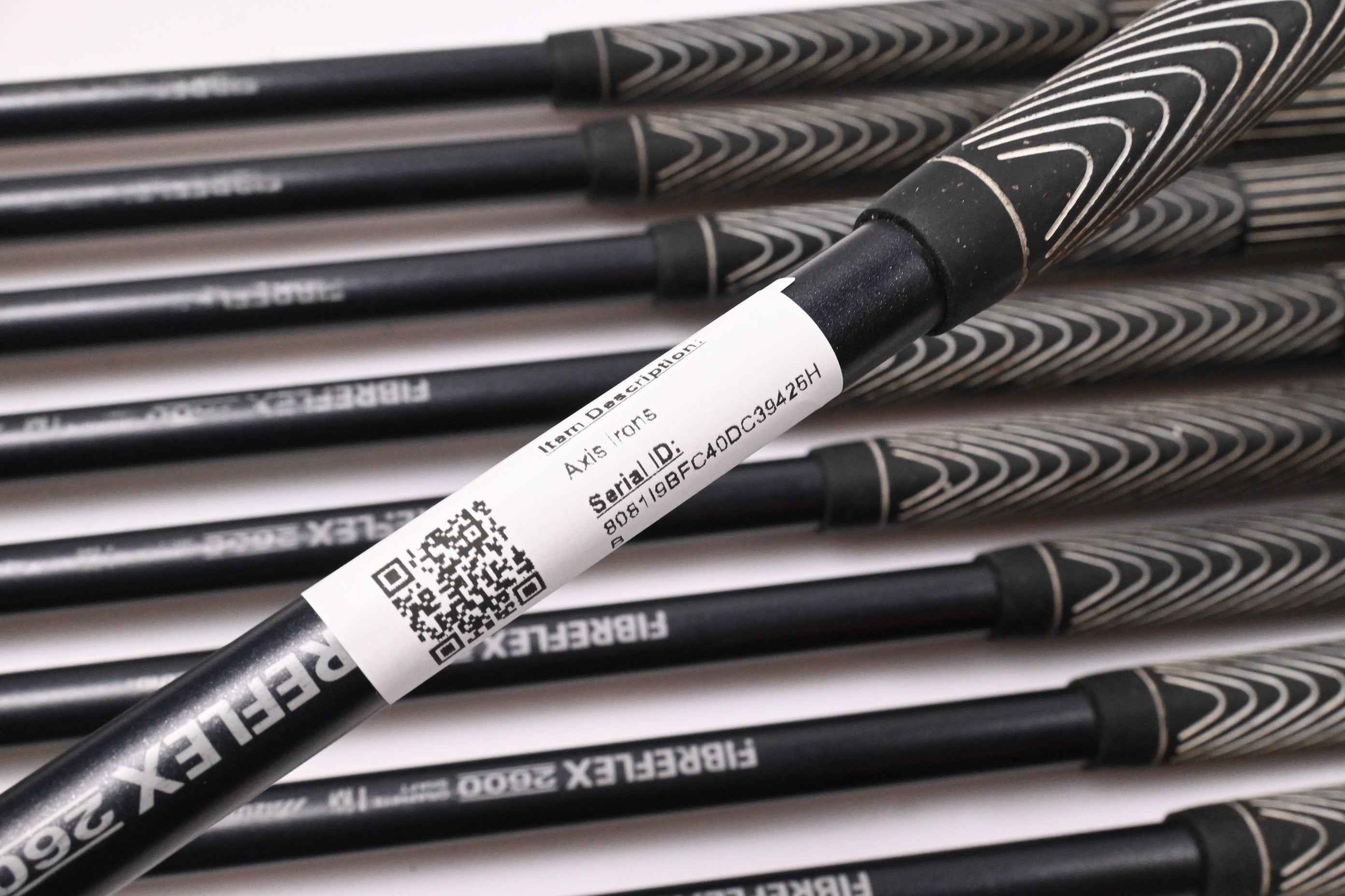 Mizuno Axis Irons / 3-PW+SW / Senior Flex Mizuno Fiberflex 2600 Shafts