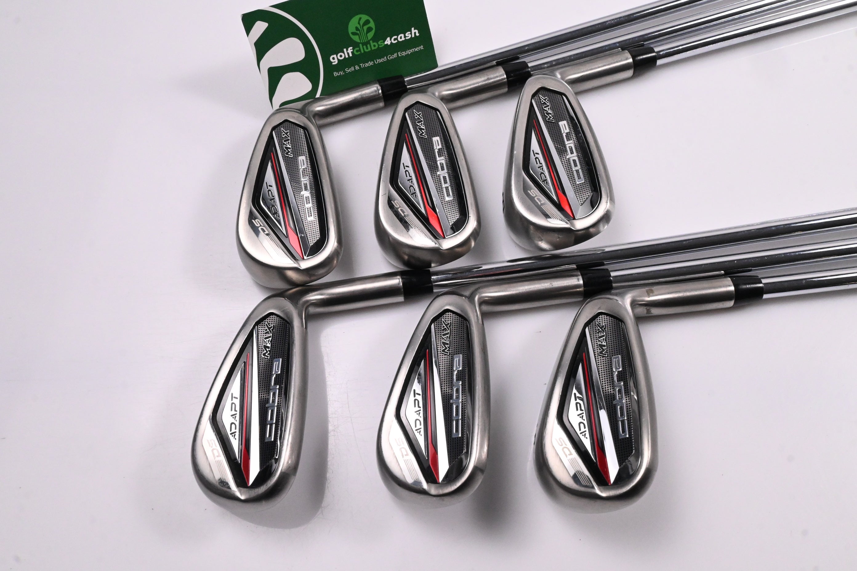 Cobra DS-Adapt Max Irons / 6-PW+GW / Regular Flex Cobra Airspeed Steel Shafts
