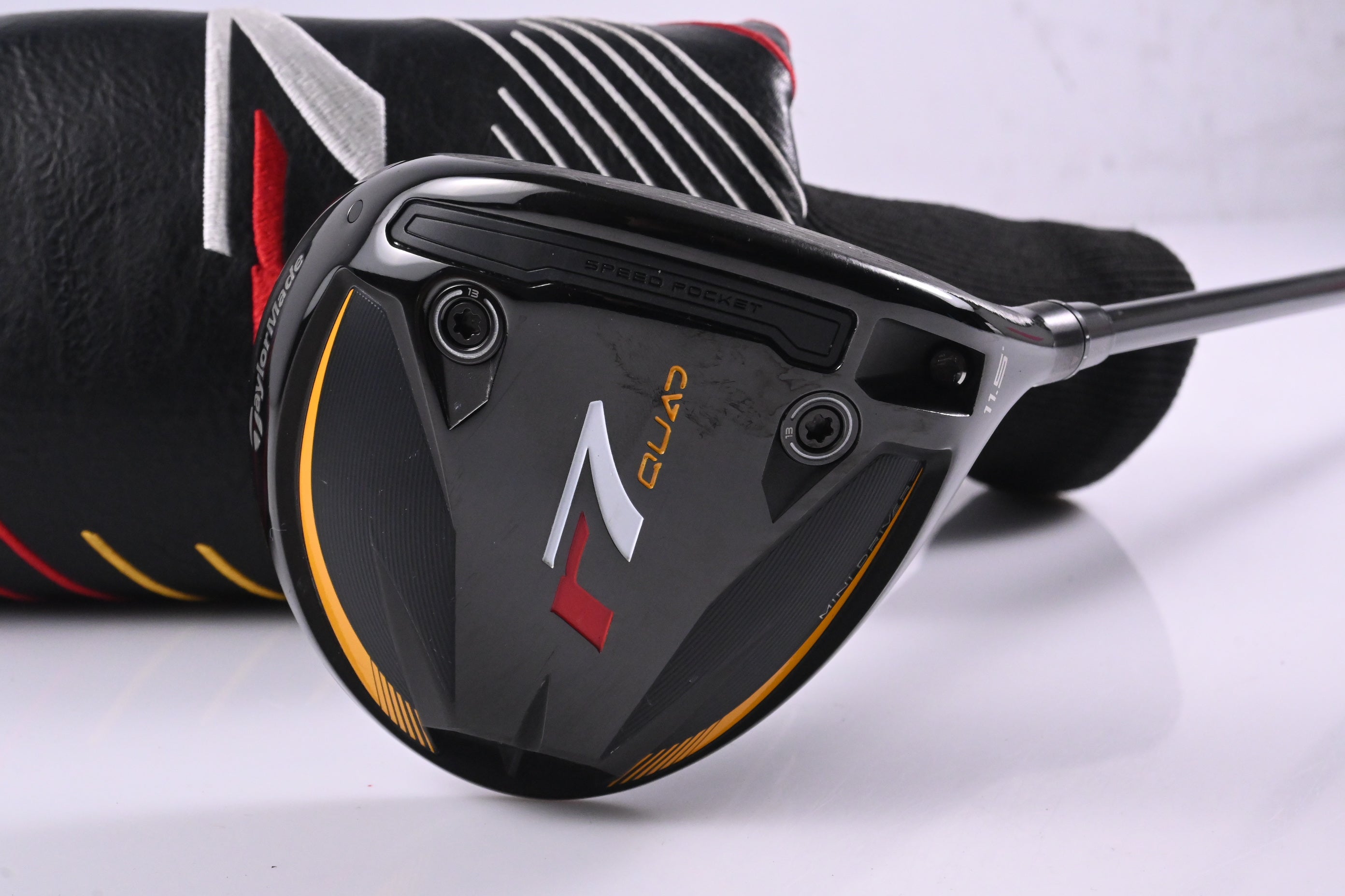 Taylormade R7 Quad Mini Driver / 11.5 Degree / Stiff Flex Fujikura Speeder MD 6