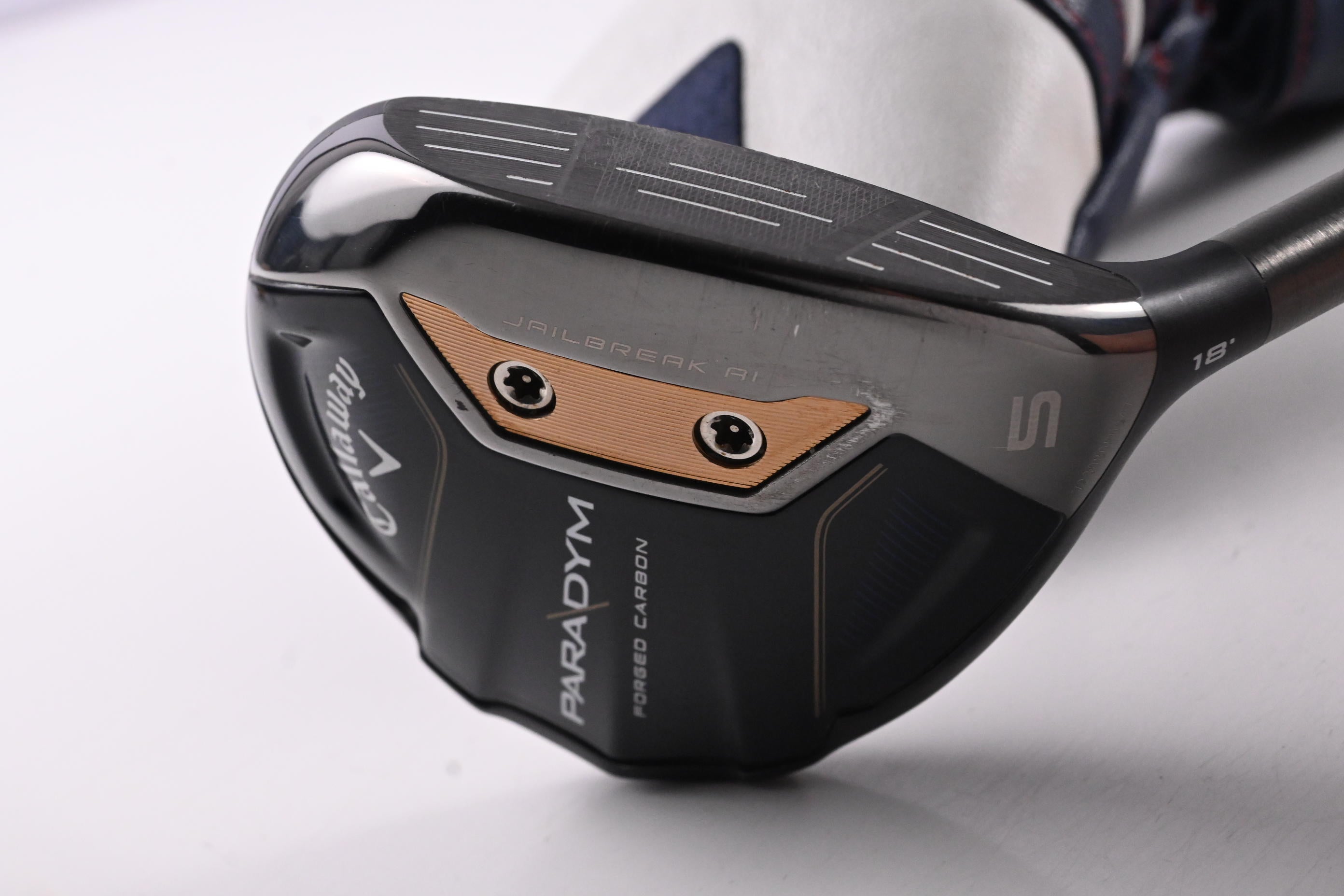 Callaway Paradym #5 Wood / 18 Degree / X-Flex HZRDUS GEN4 Black 60 Shaft