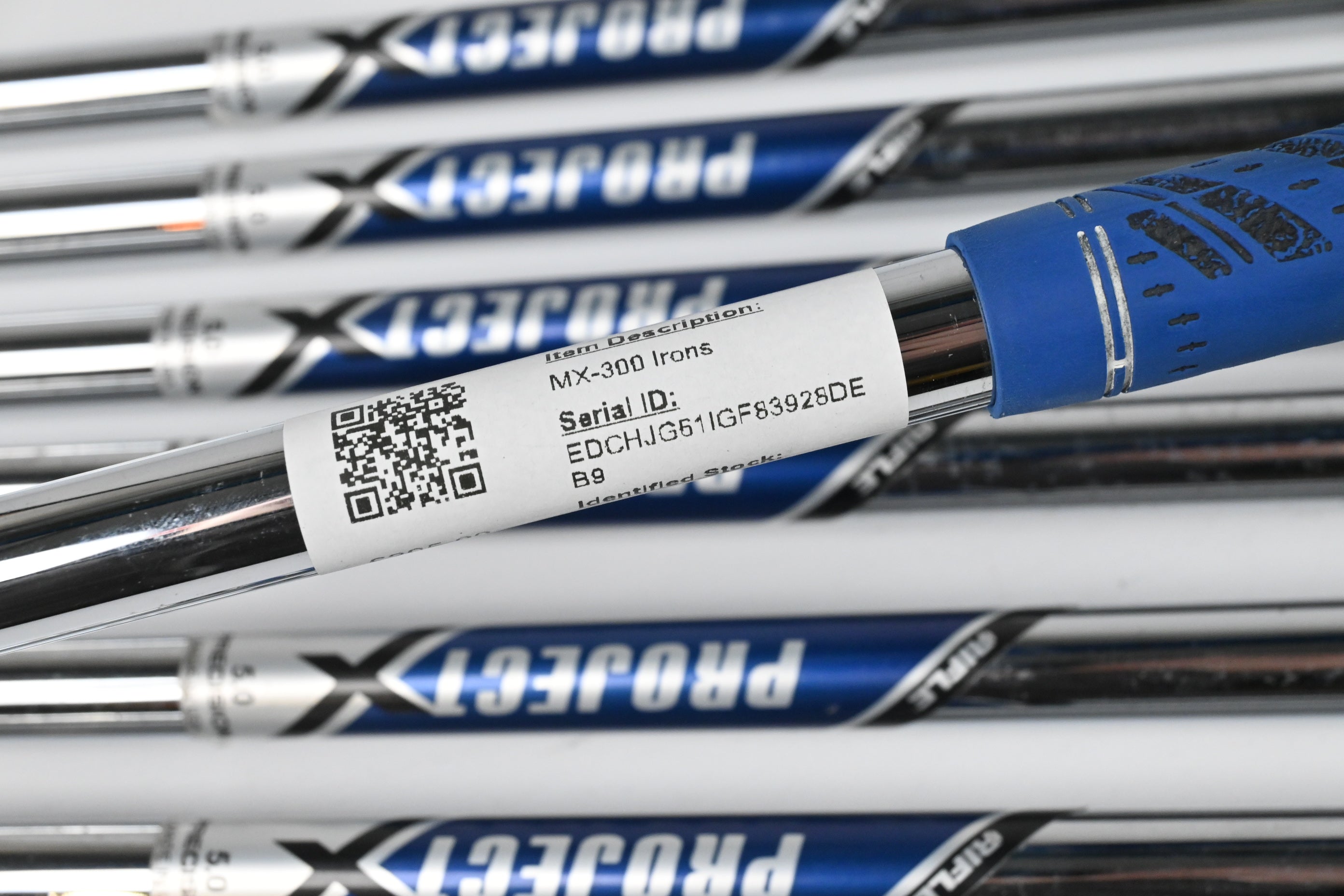 Mizuno MX-300 Irons / 3-PW / Regular Flex Project X Rifle Steel Shafts