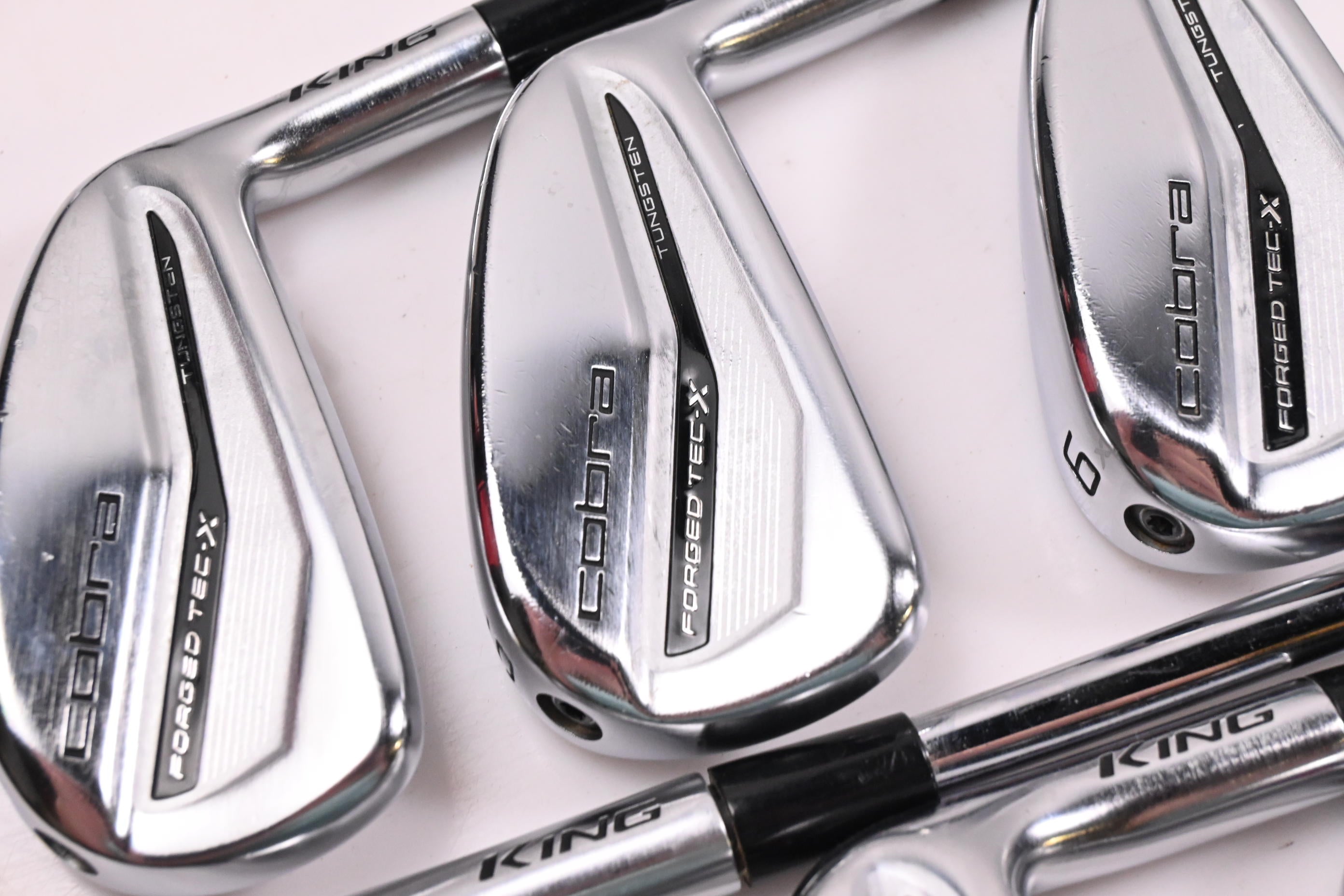 Cobra Forged Tec X 2022 Irons / 4-PW / Regular Flex KBS Tour Lite Shafts