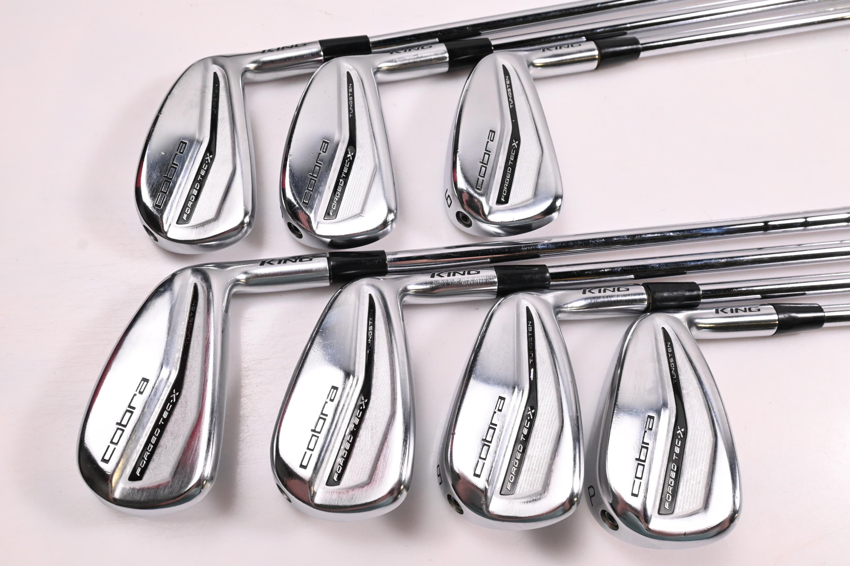 Cobra Forged Tec X 2022 Irons / 4-PW / Regular Flex KBS Tour Lite Shafts