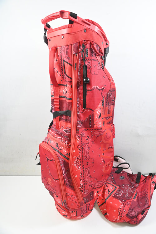 G/Fore Bandana Stand Bag / 4-Way Divider / Red
