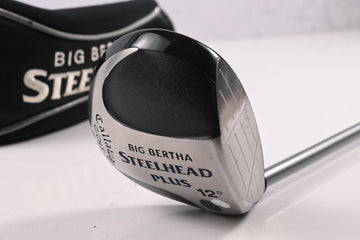 Callaway Big Bertha Steelhead Plus Driver / 12 Degree / Firm Flex Steelhead Plus
