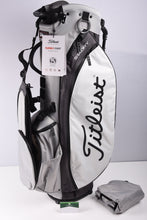 Load image into Gallery viewer, Titleist 2023 Players 5 StaDry Stand Bag / 4-Way Divider / Grey, White

