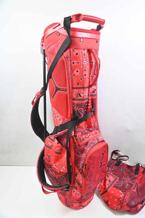 G/Fore Bandana Stand Bag / 4-Way Divider / Red