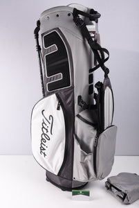Titleist 2023 Players 5 StaDry Stand Bag / 4-Way Divider / Grey, White