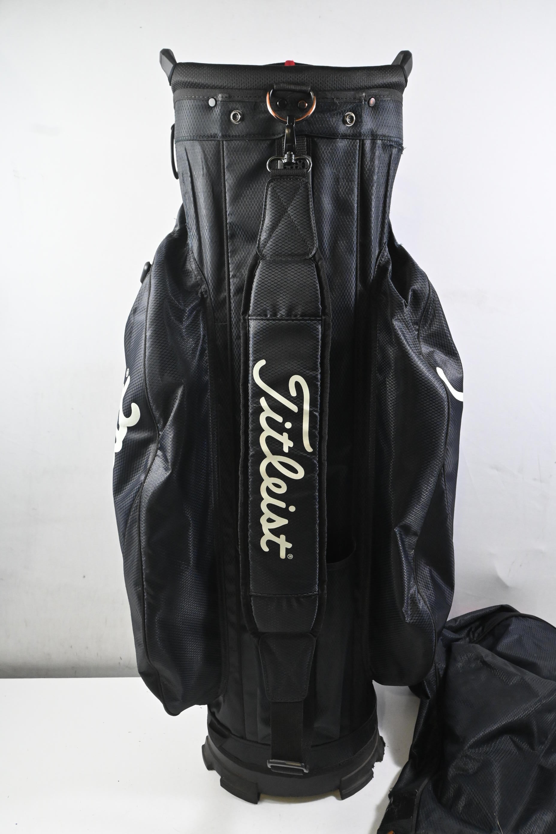 Titleist StaDry Cart Bag / 14-Way Divider / Black & Red