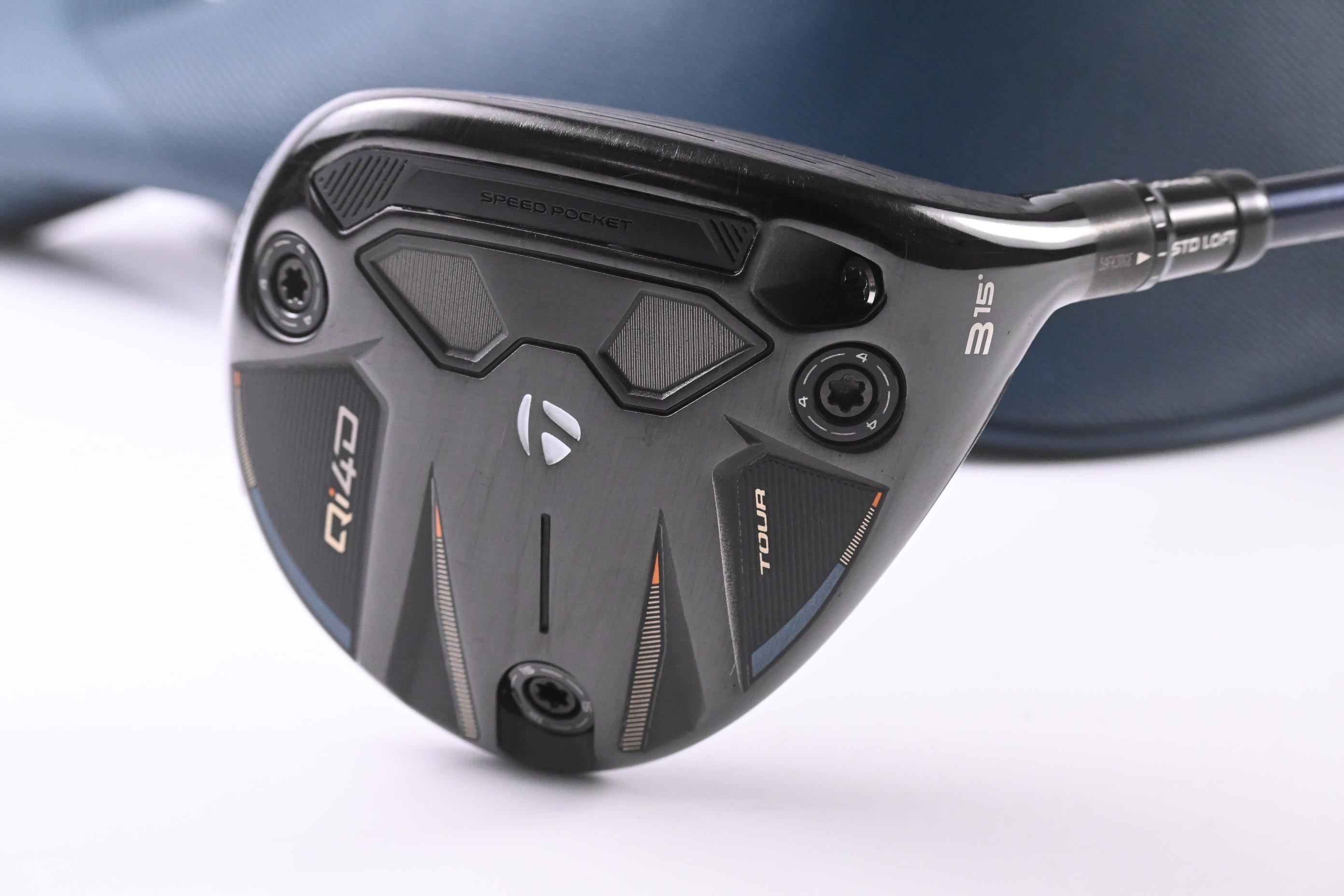 Taylormade Qi4D Tour #3 Wood / 15 Degree / Stiff Flex Ventus Velocore Blue 6