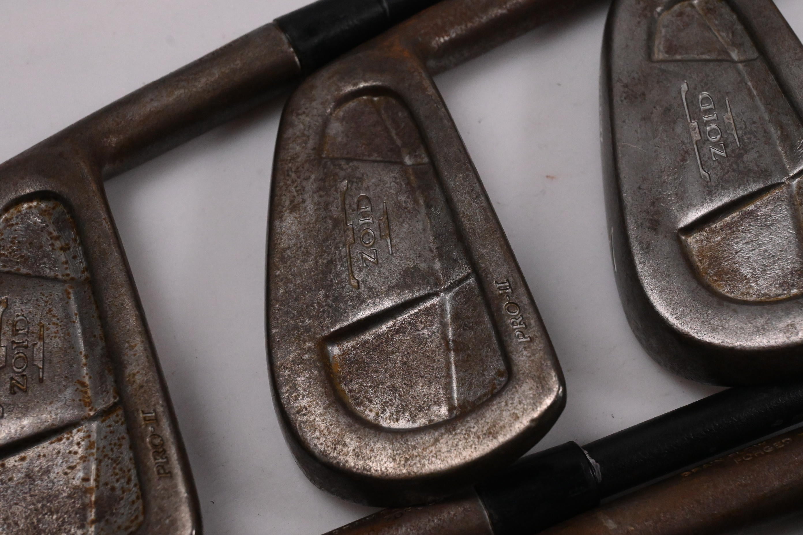 Mizuno T-Zoid Pro II Irons / 5-PW / Stiff Flex Steel Shafts