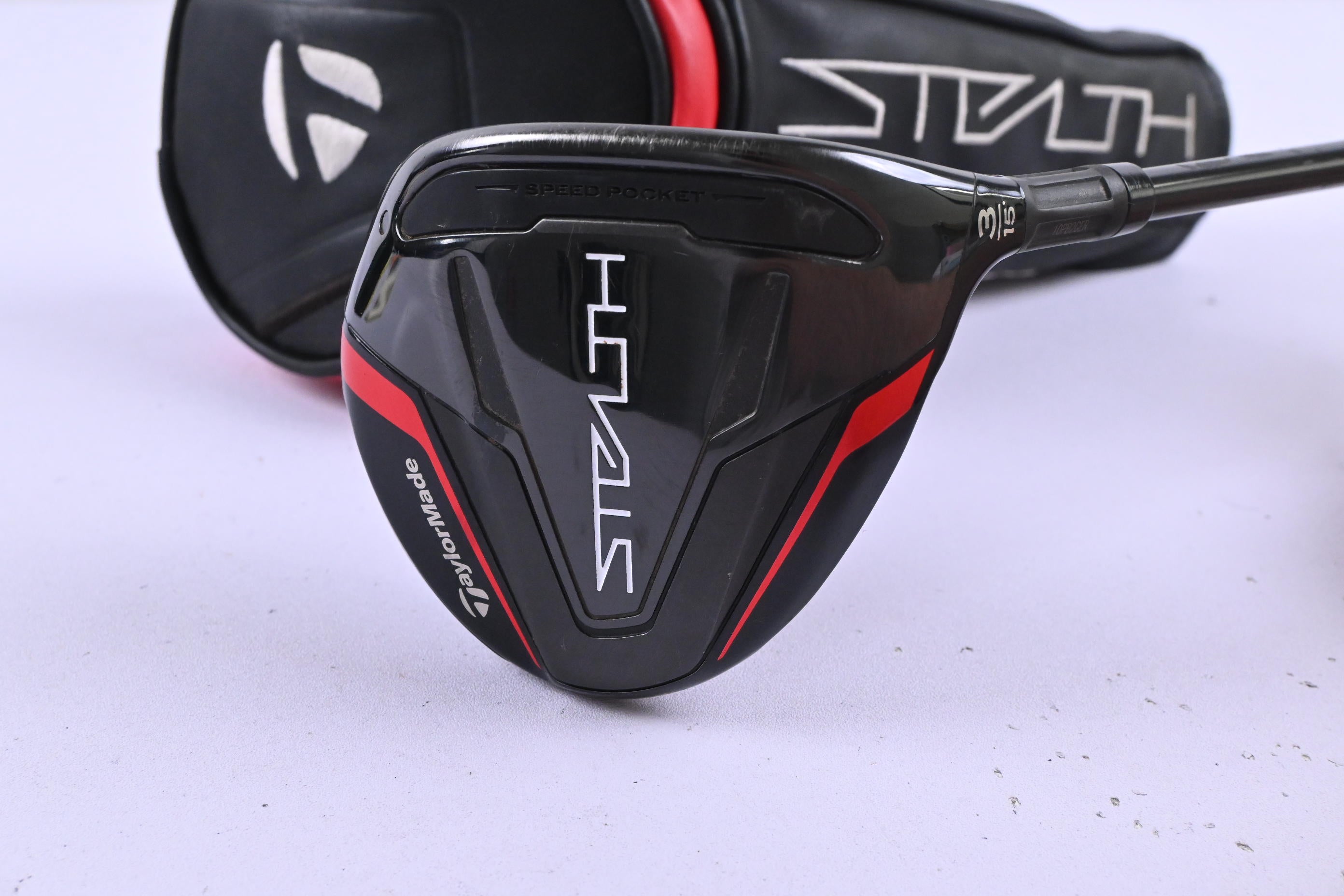 Taylormade Stealth #3 Wood / 15 Degree / Stiff Flex Kai'li White 60 Shaft