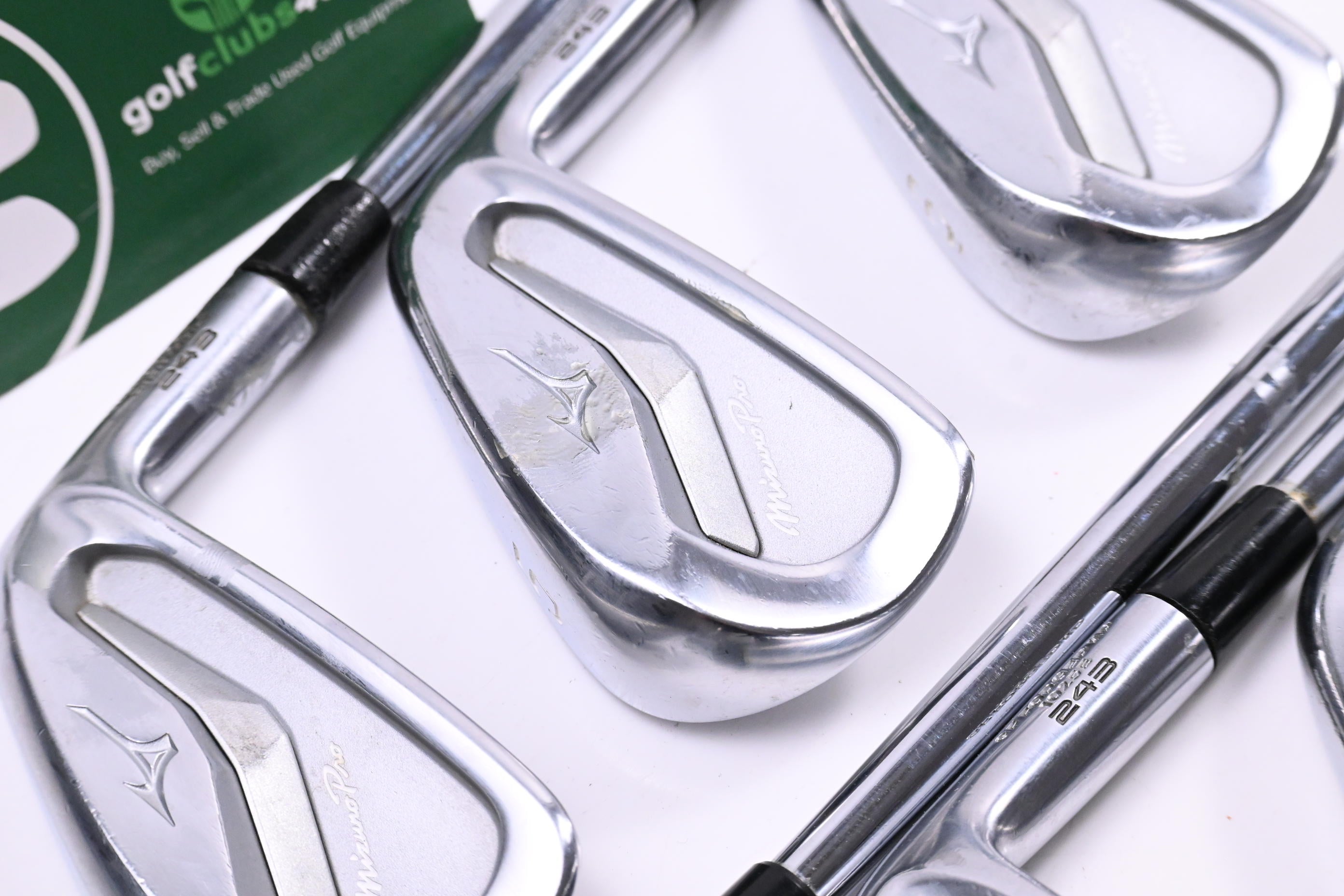 Mizuno Pro 243 Irons / 4-PW / Stiff Flex Dynamic Gold 105 S300 Shafts