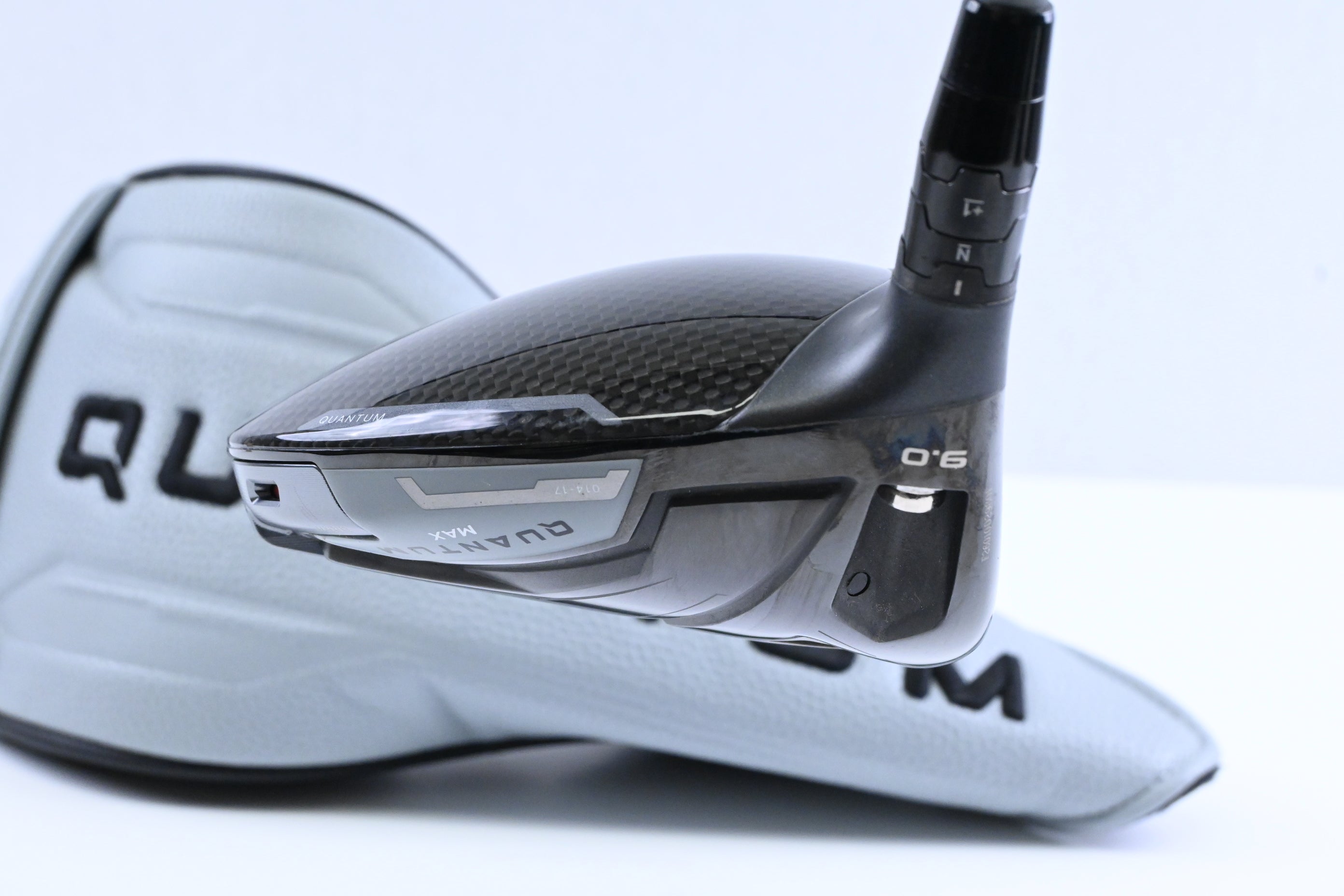 Left Hand Callaway Quantum Max Driver / 9 Degree / Stiff Flex Denali Frost 50