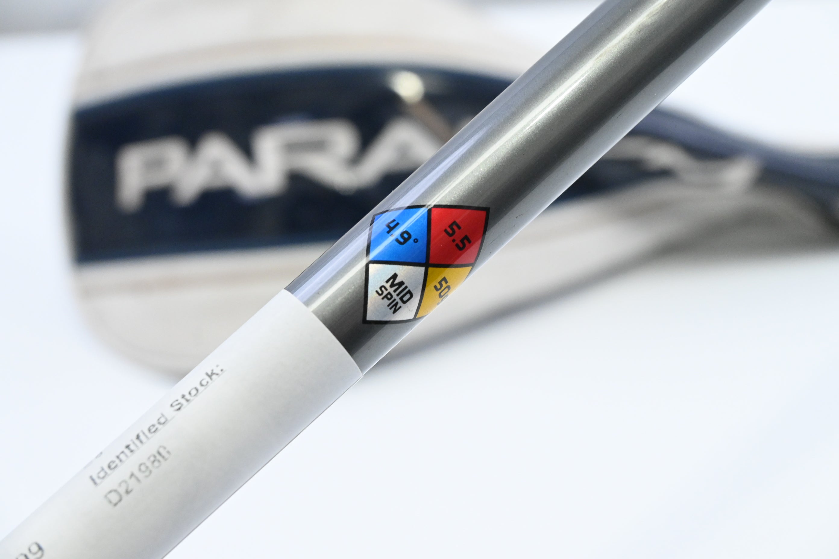 Callaway Paradym Driver / 9 Degree / Regular Flex HZRDUS Gen4 Silver 50 Shaft