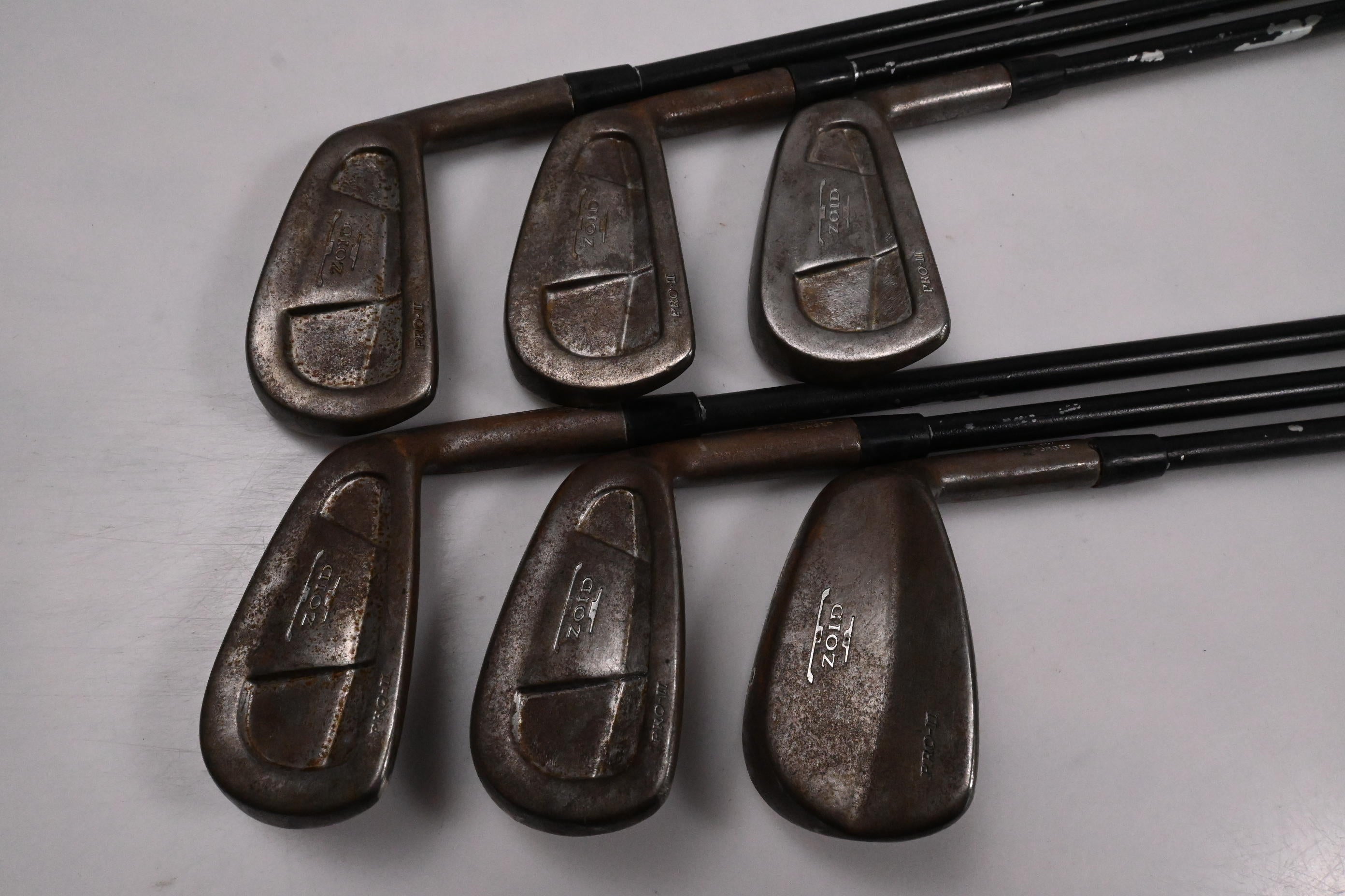 Mizuno T-Zoid Pro II Irons / 5-PW / Stiff Flex Steel Shafts