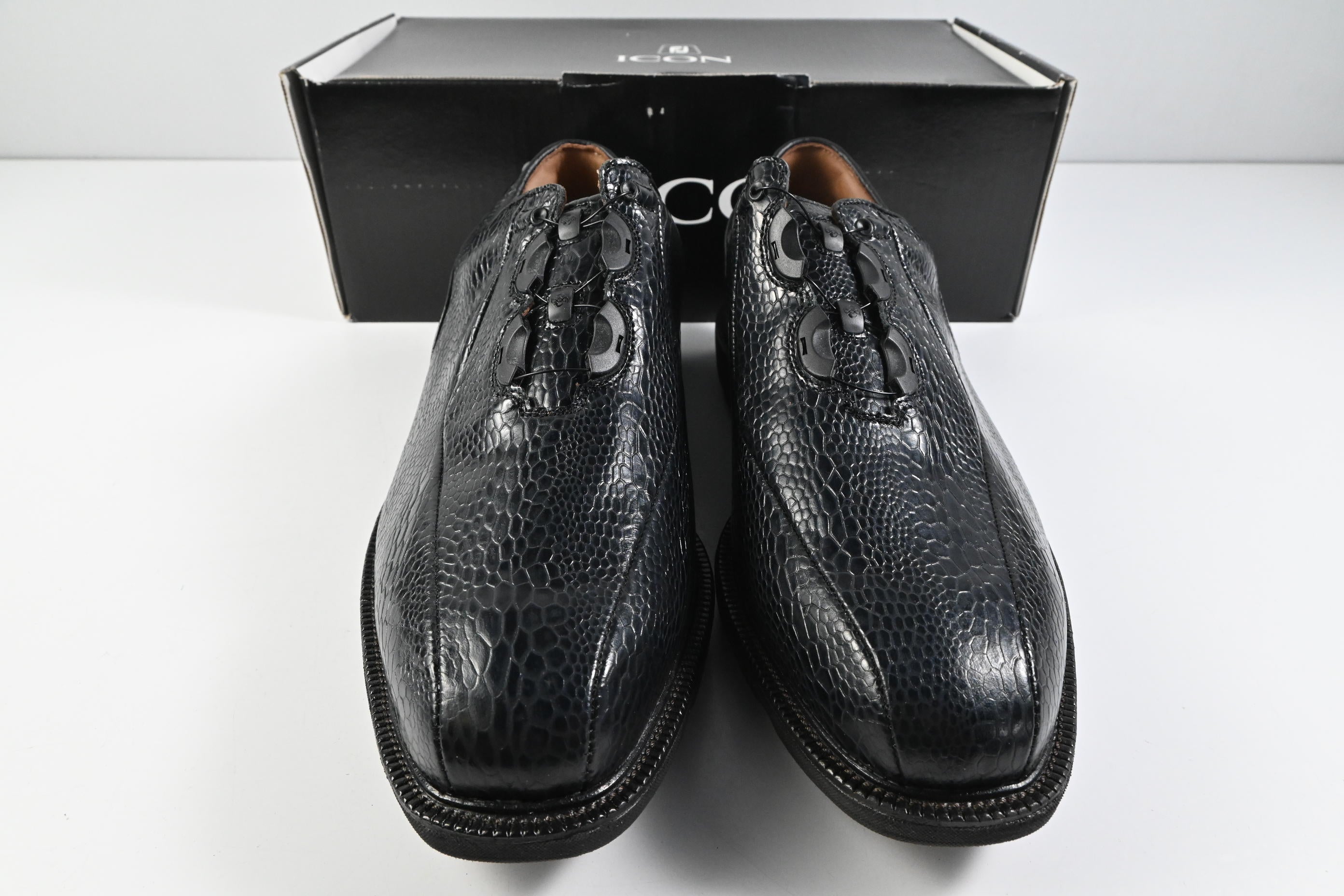 FootJoy Premiere Icon Bicycle Golf Shoes / Size UK 10 / Black