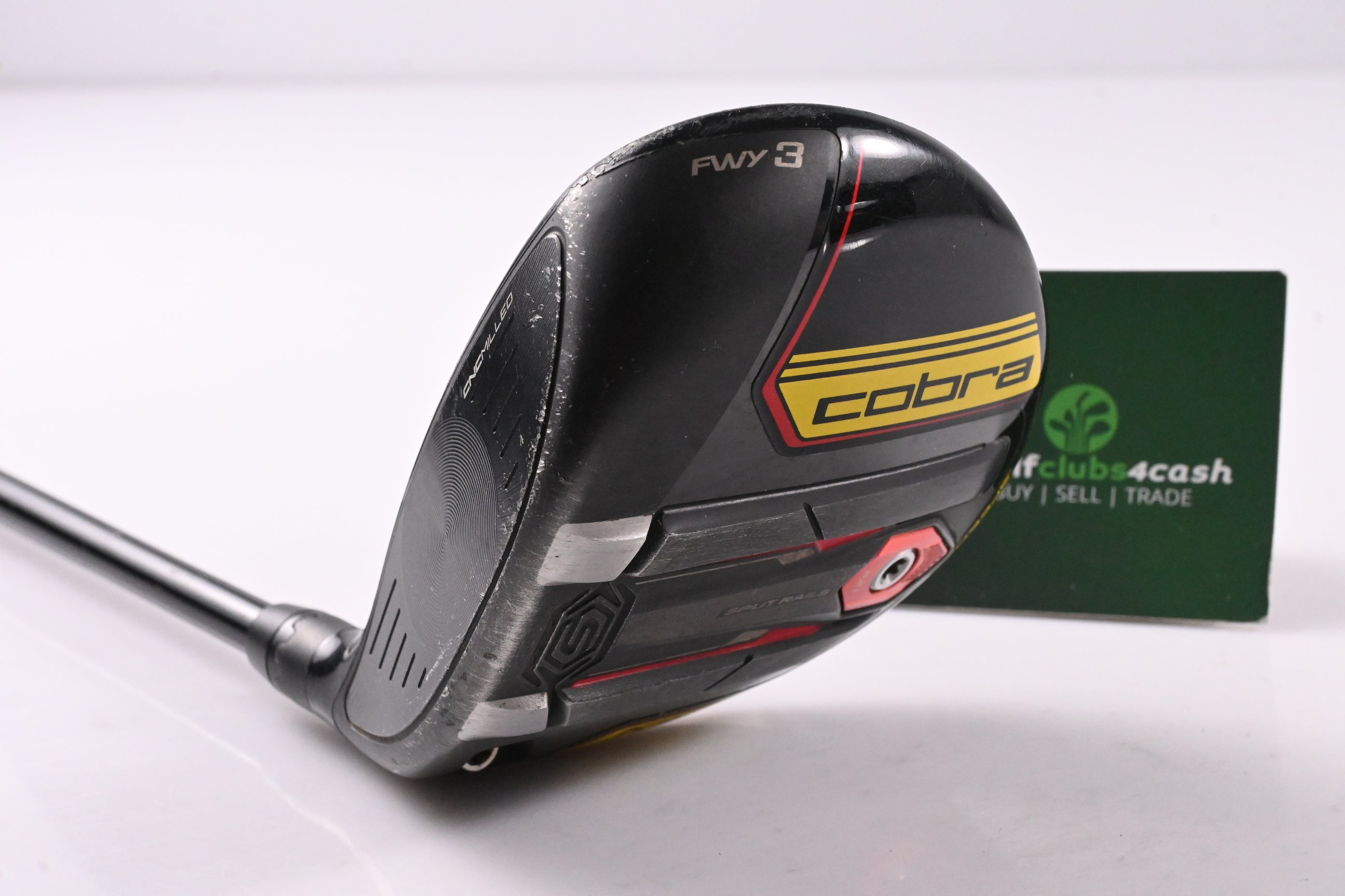 Left Hand Cobra King Speedzone #3 Wood / 14.5 Degree / Stiff Flex Tensei AV Blue