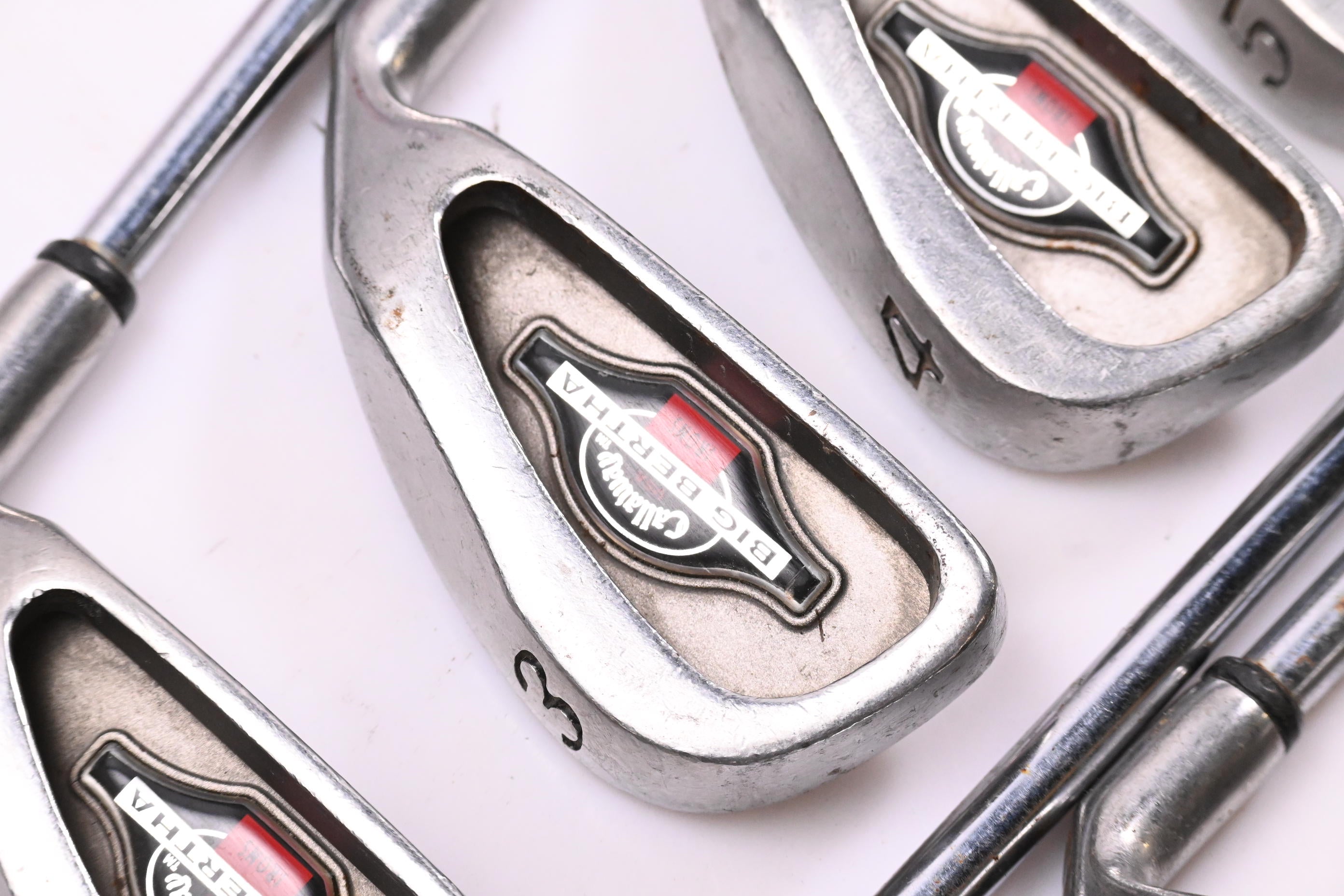 Callaway Big Bertha 1996 Irons / 2-PW-SW / Regular Flex Dynamic Gold R300 Shafts