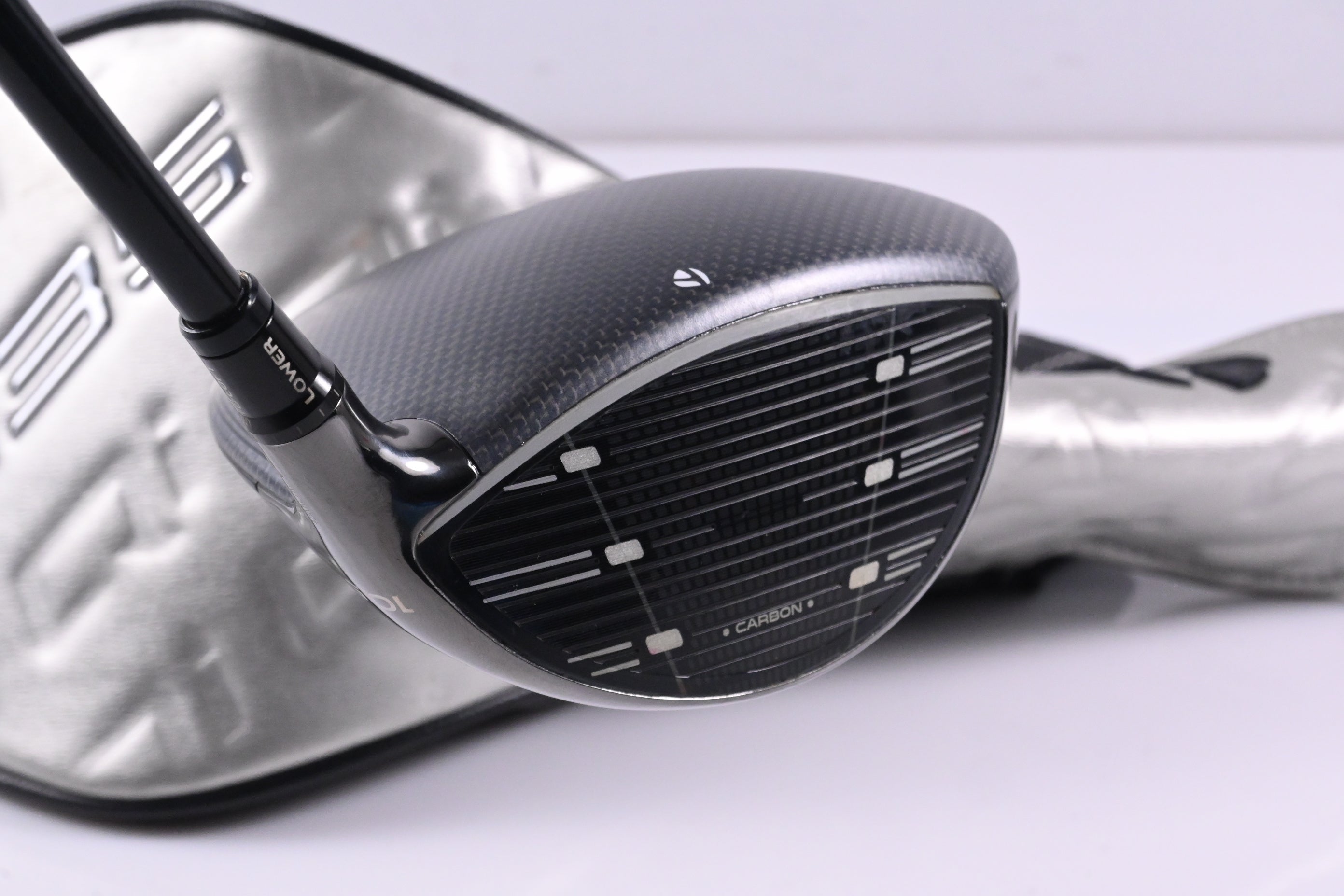 Left Hand Taylormade Qi35 Driver / 10.5 Degree / Stiff Flex HZRDUS Black 60