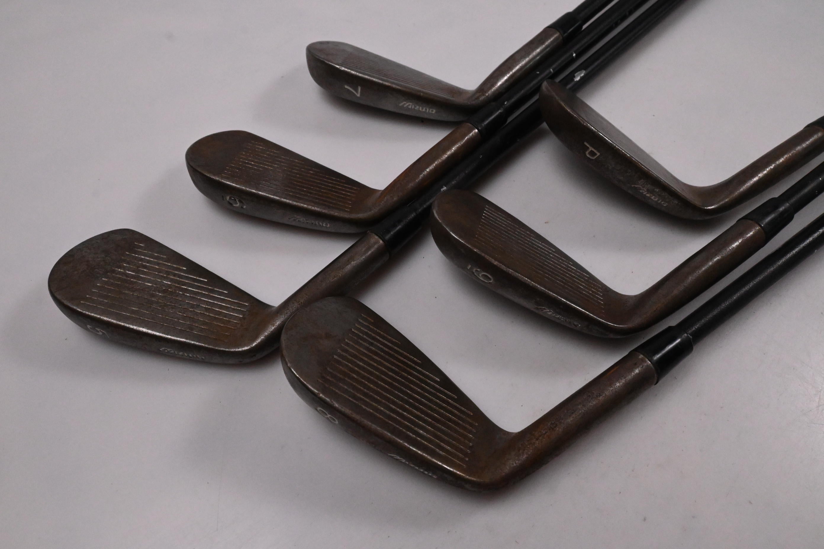 Mizuno T-Zoid Pro II Irons / 5-PW / Stiff Flex Steel Shafts