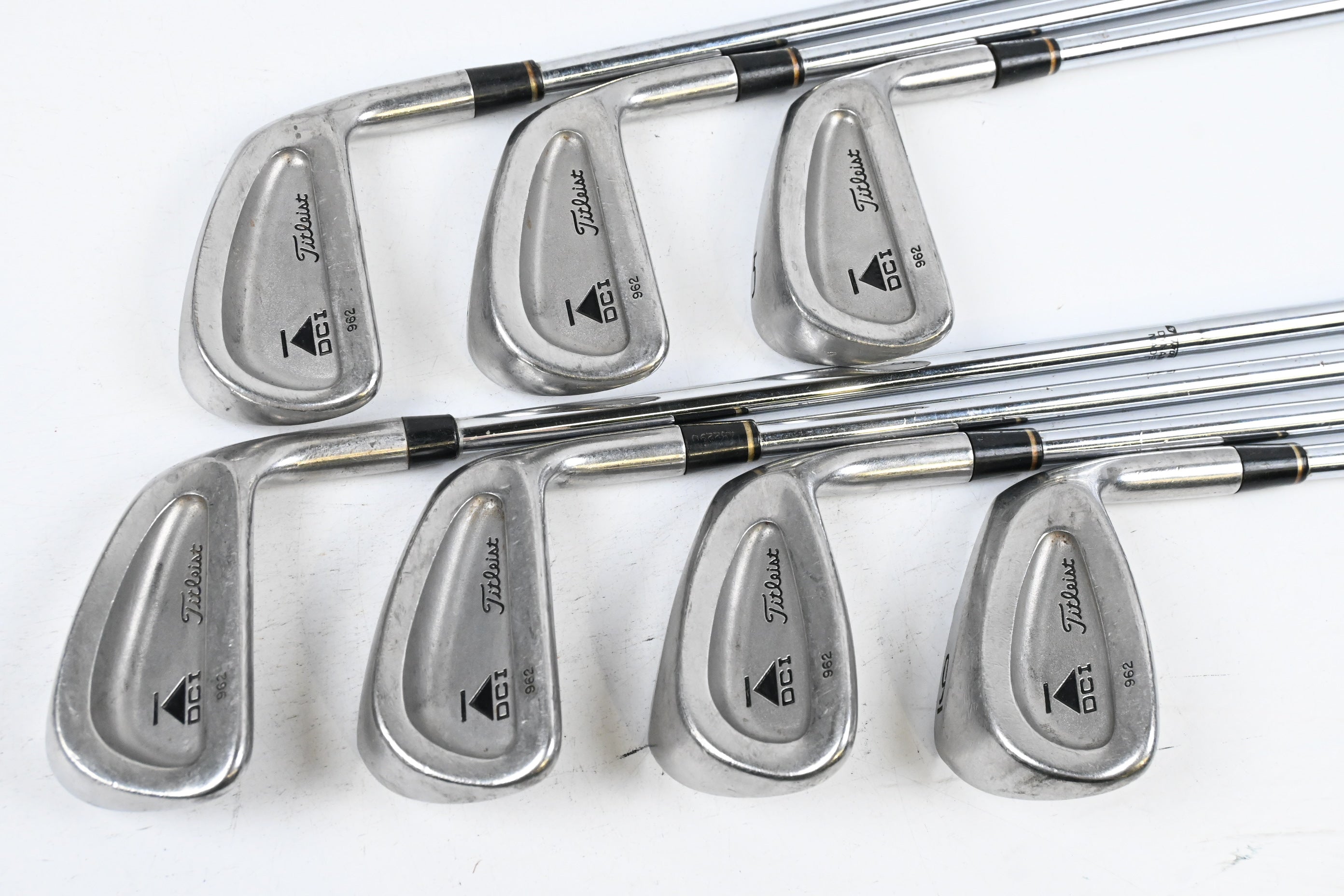 Titleist DCI 962 Irons / 3-9i / Stiff Flex Dynamic Gold S300 Shafts