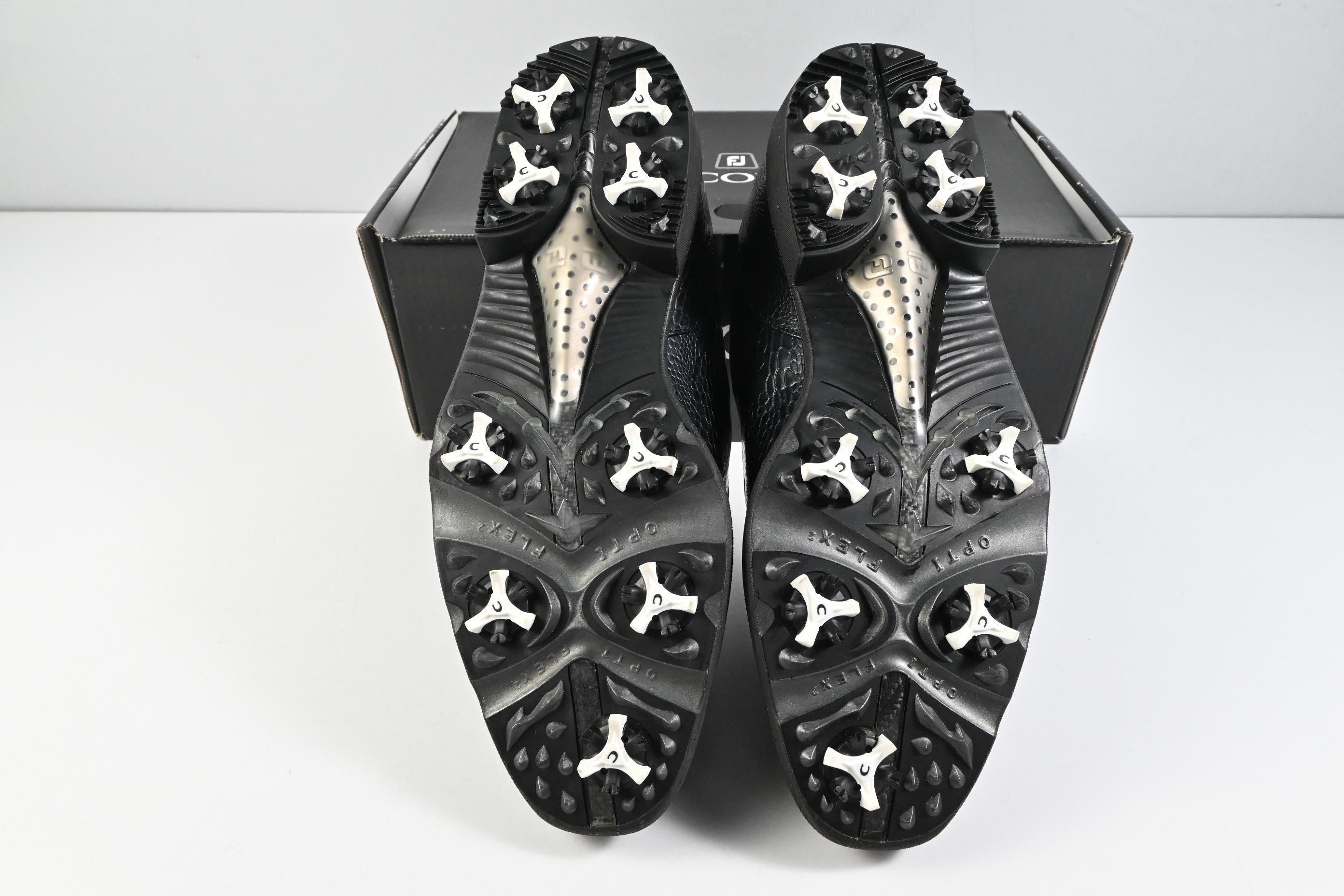 FootJoy Premiere Icon Bicycle Golf Shoes / Size UK 10 / Black