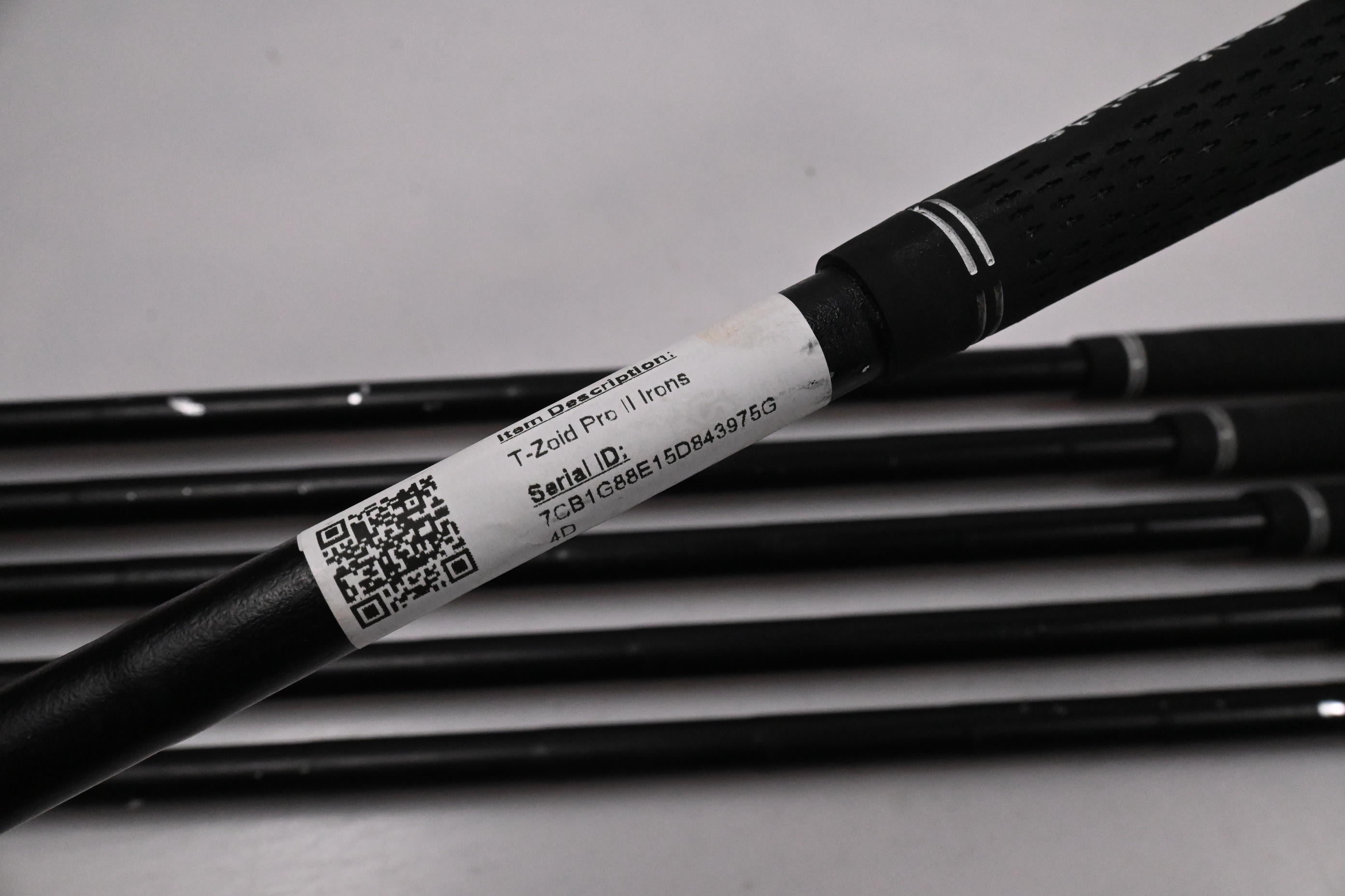 Mizuno T-Zoid Pro II Irons / 5-PW / Stiff Flex Steel Shafts