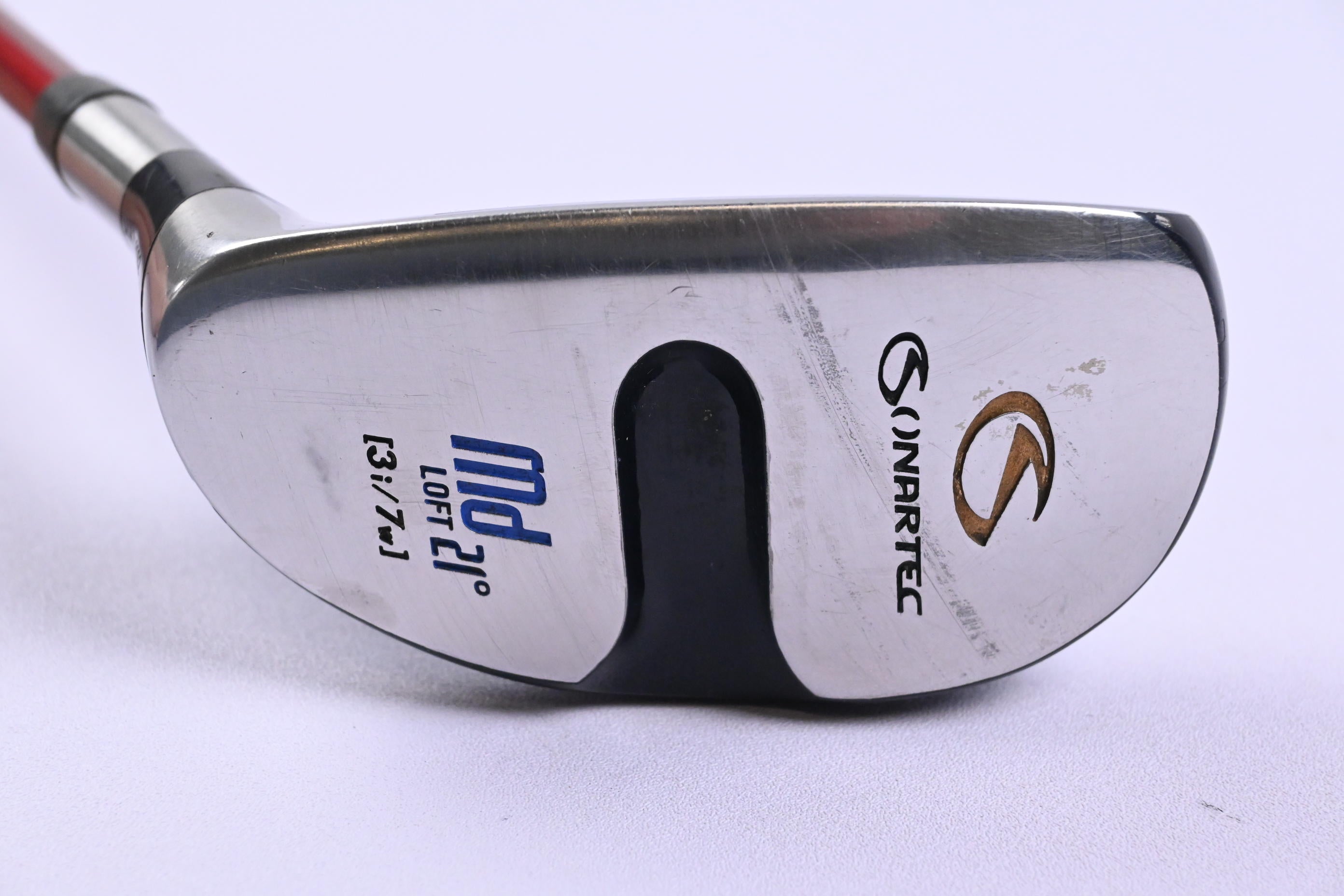 Left Hand Sonartec MD #4 Hybrid / 21 Degree / Stiff Flex UST iRod 370 Shaft