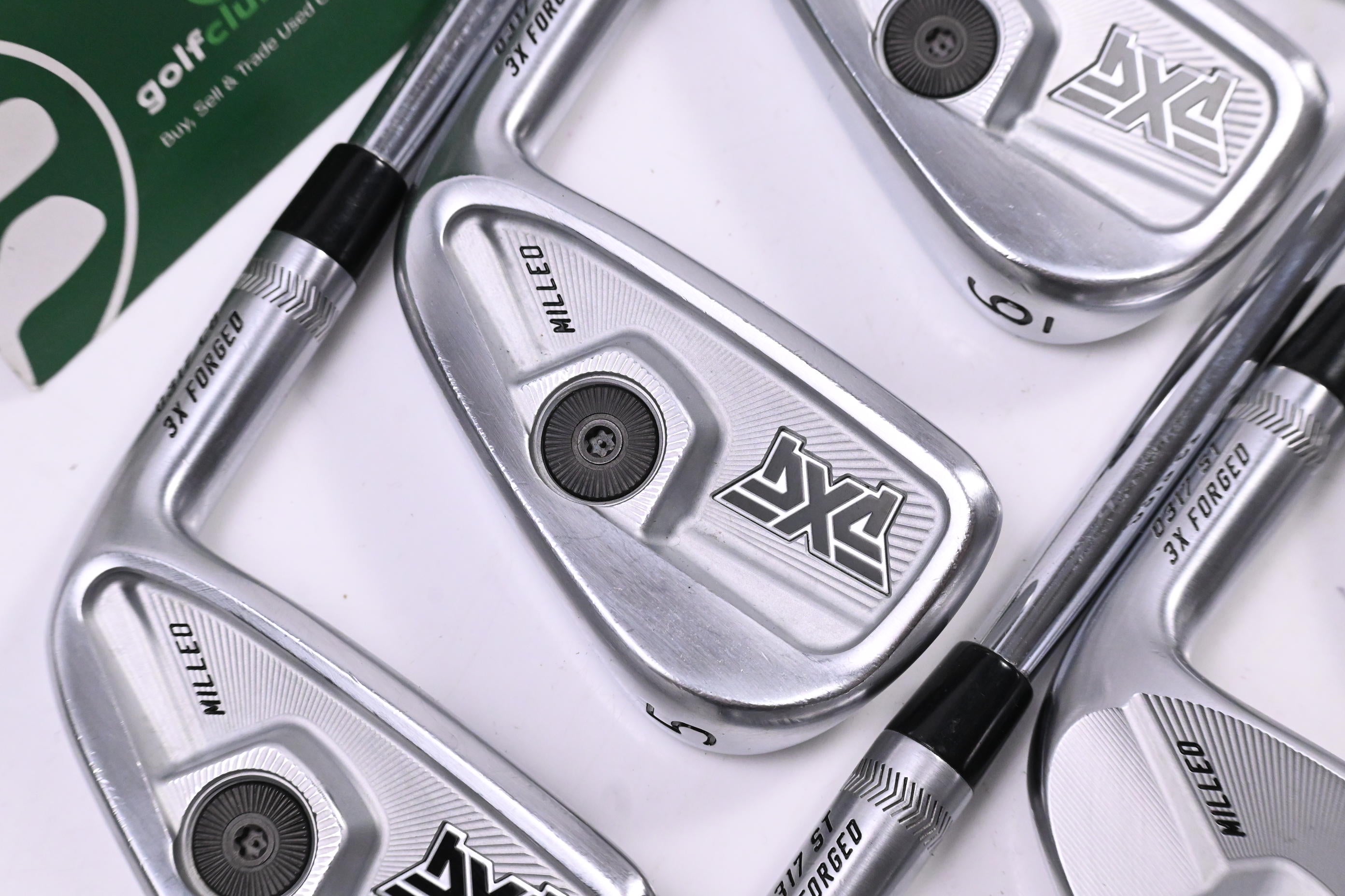 PXG 0317 CB/MB Milled Irons / 4-PW+GW / Stiff Flex Accra iSeries 115 Shafts