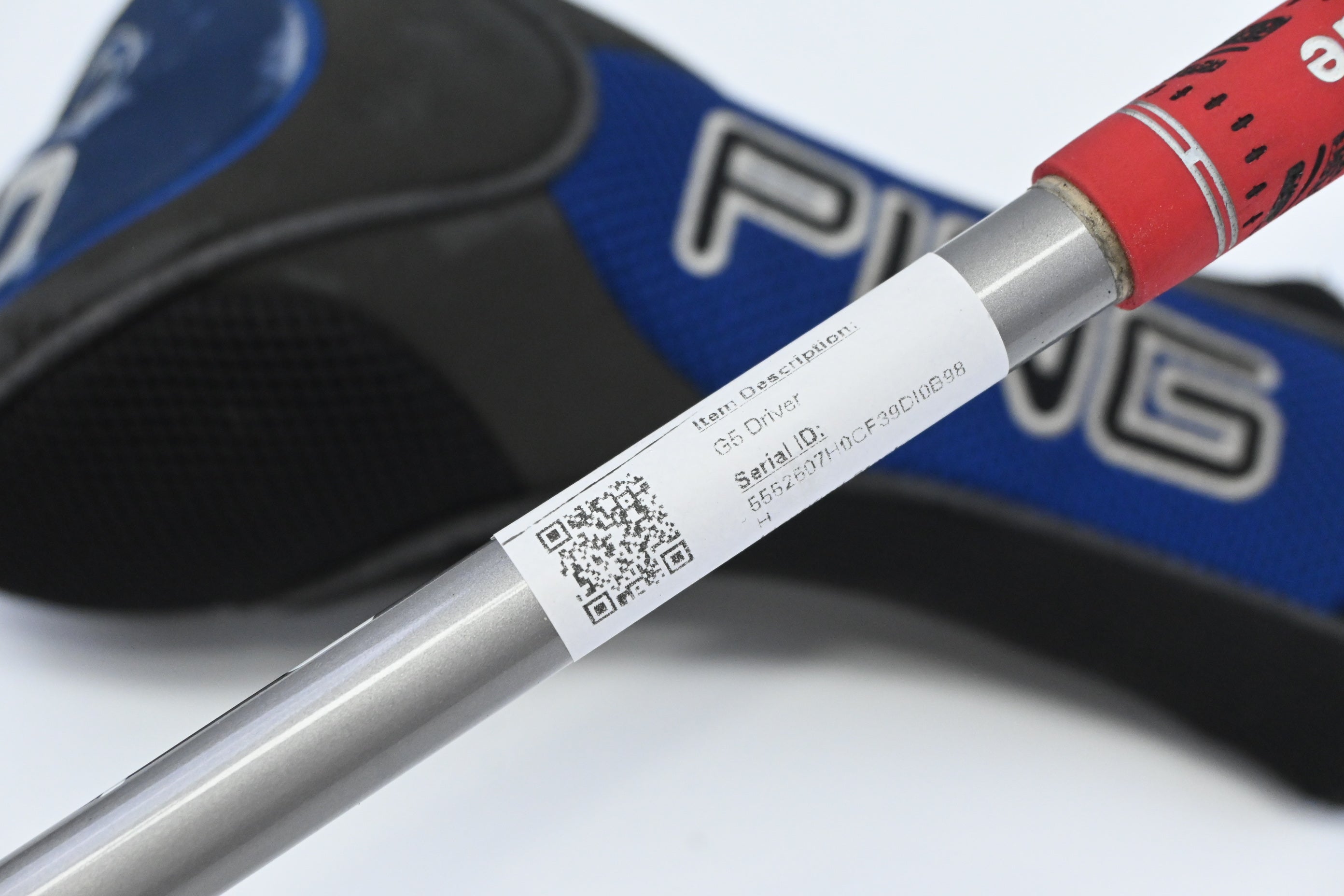 Ping G5 Driver / 10.5 Degree / Still Flex Pro Launch Blue 65 Shaft