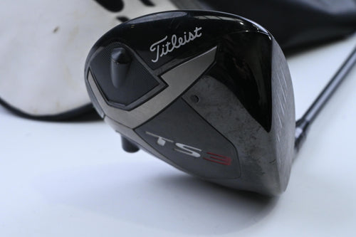 Titleist TS3 Driver / 9.5 Degree / Stiff Flex HZRDUS Smoke Black 60