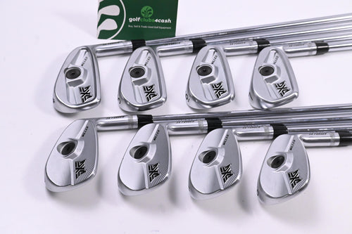 PXG 0317 CB/MB Milled Irons / 4-PW+GW / Stiff Flex Accra iSeries 115 Shafts