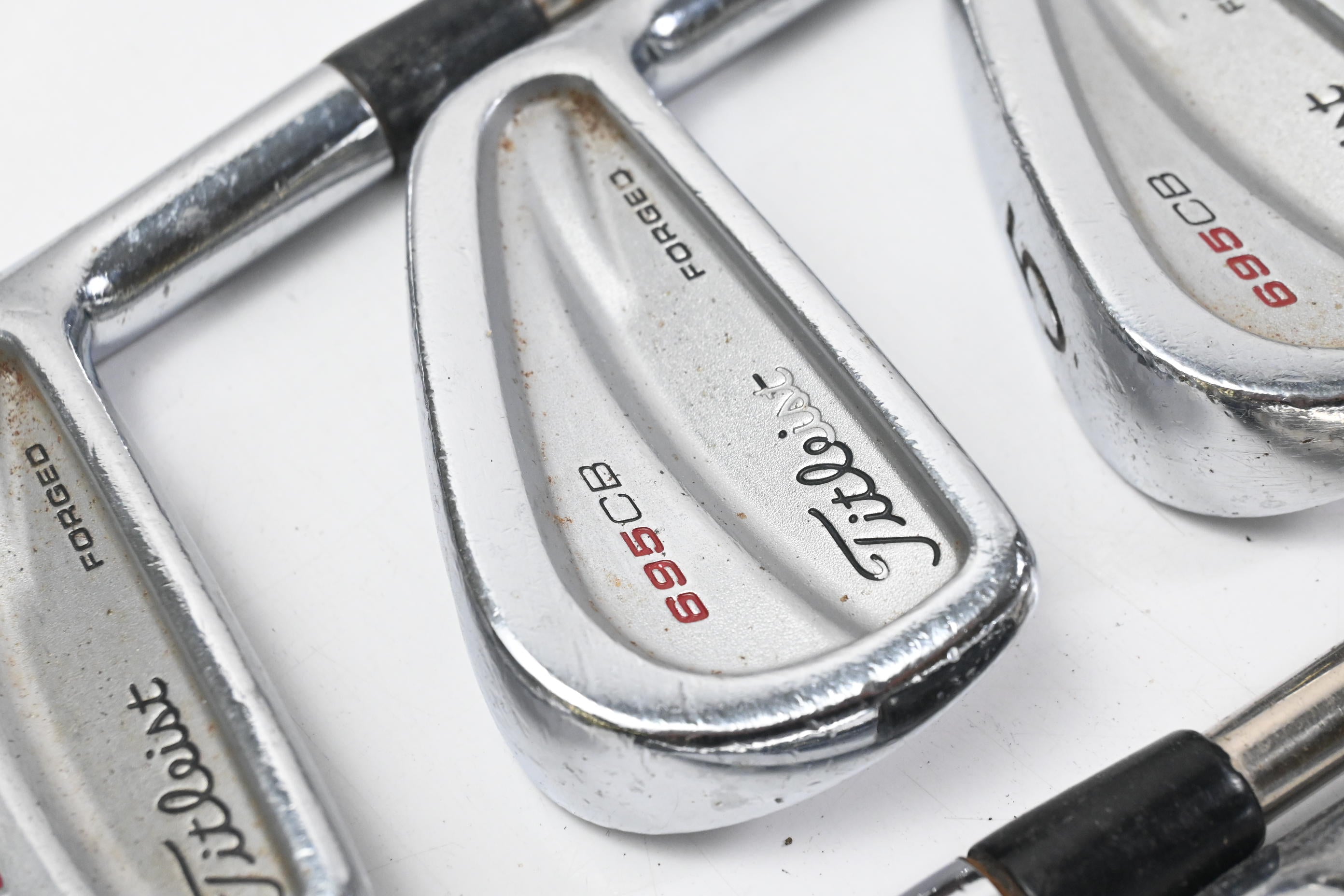 Titleist 695CB Irons / 3-PW / Regular Flex Black Gold Shafts