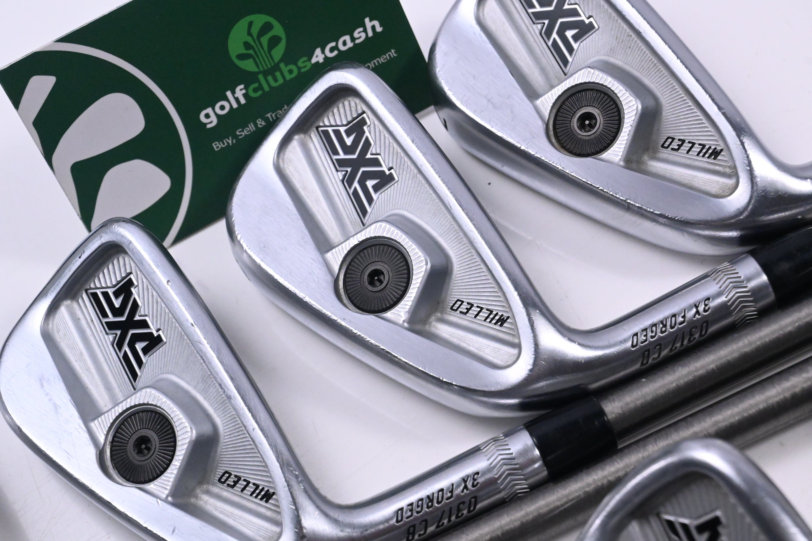 Left Hand PXG 0317 ST / 0317 CB Combo Irons / 4-PW+GW / Stiff Flex Steelfiber fc